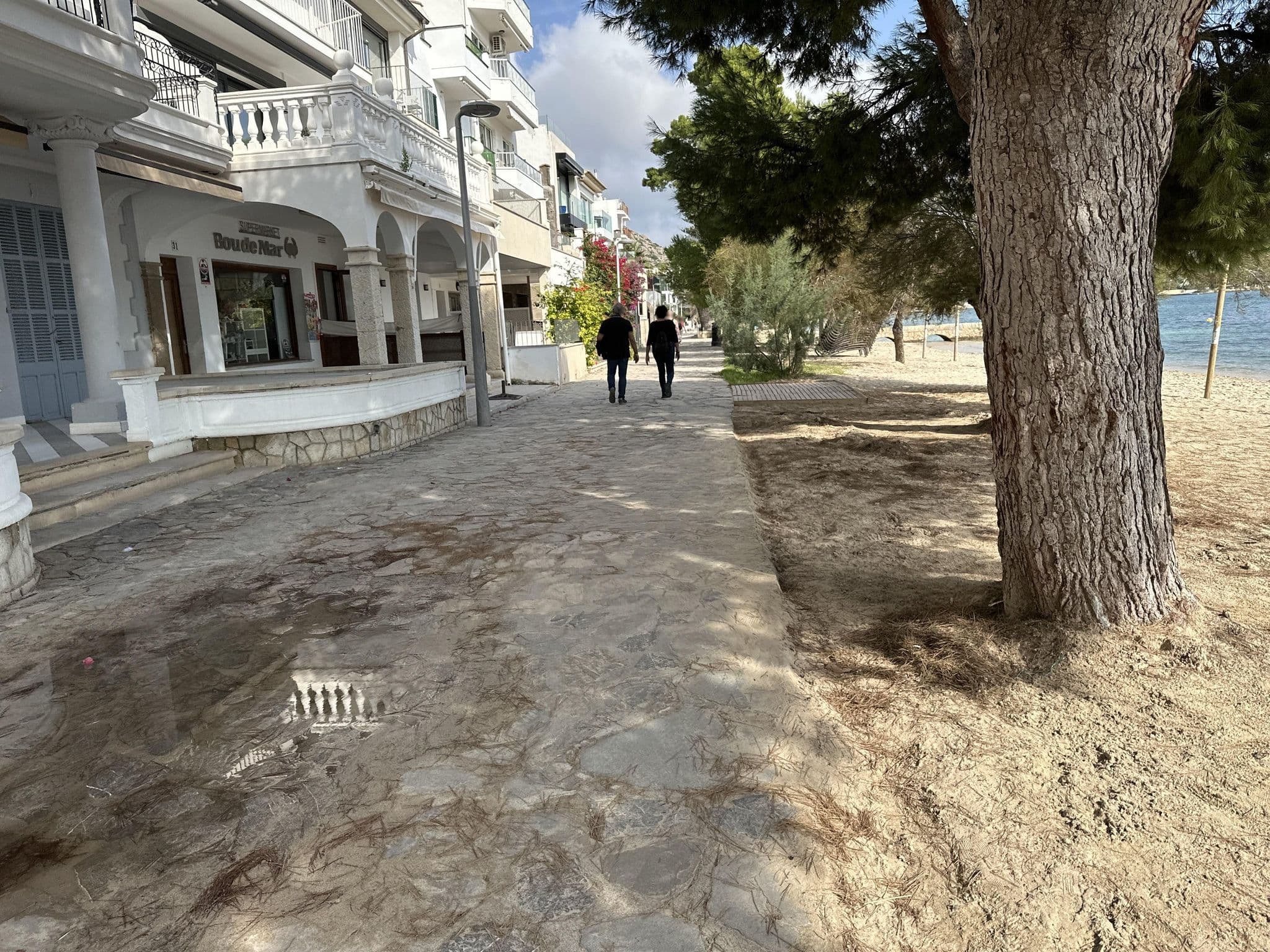 Street view near Hoposa Hotels, Port de Pollença — © asturksever (CC BY-SA · Mapillary)