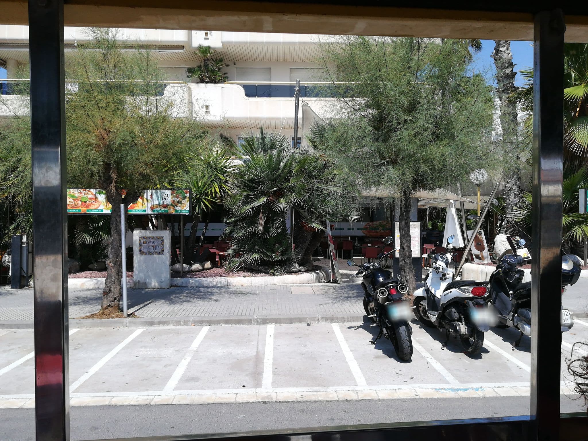 Street view near Mediterrianeo Sitges, Sitges — © aseques (CC BY-SA · Mapillary)