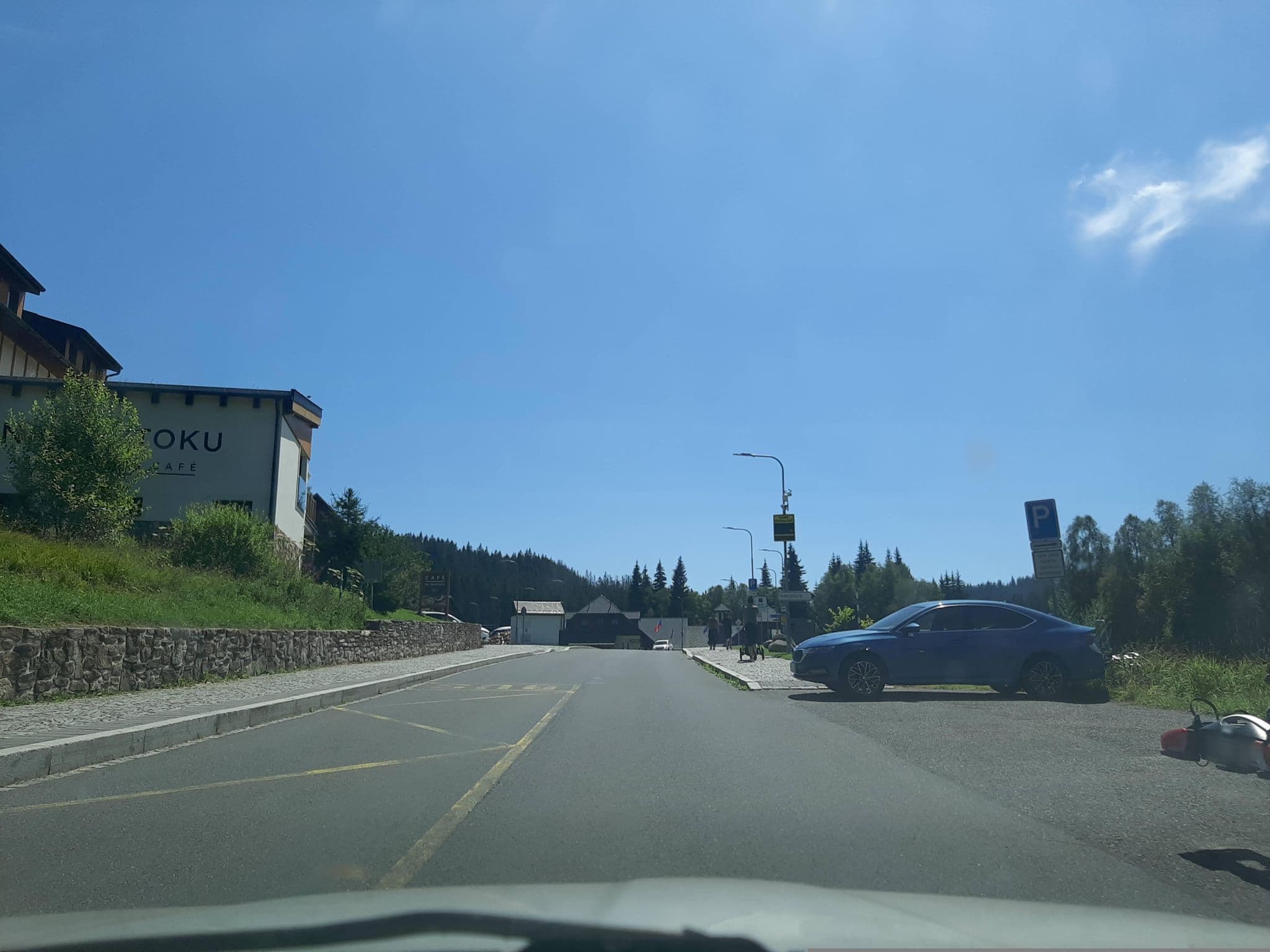 Street view near Hotel Modrava, Kašperské Hory — © CBradioCZ (CC BY-SA · Mapillary)