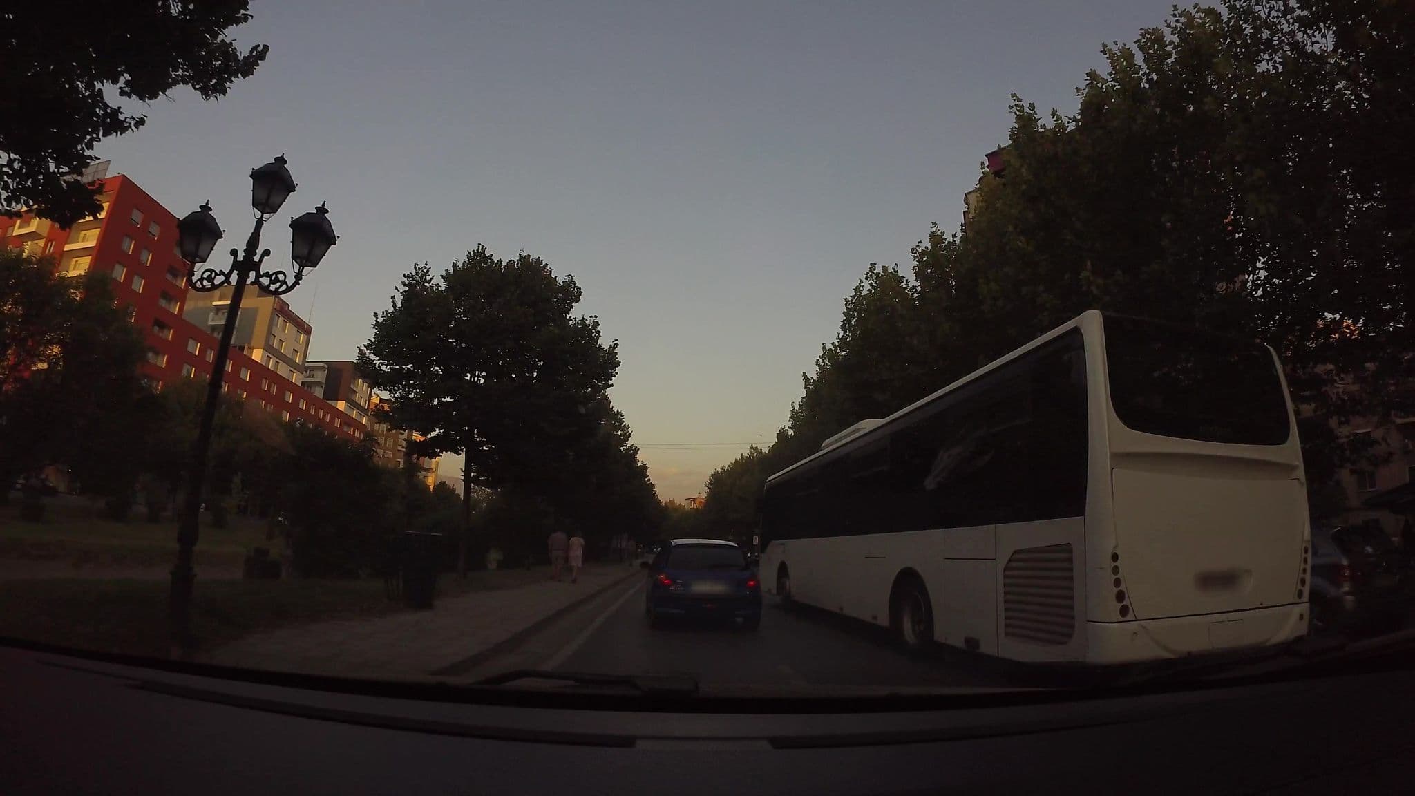 Street view near Oda Hotel, Tirana