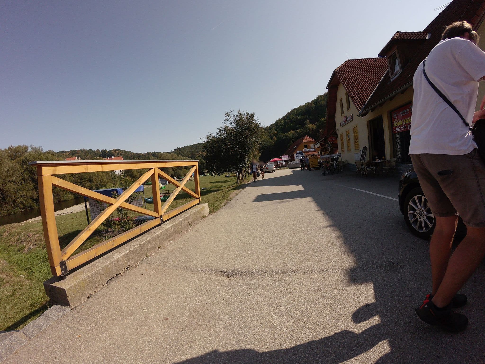 Street view near U Kučerů, Český Krumlov