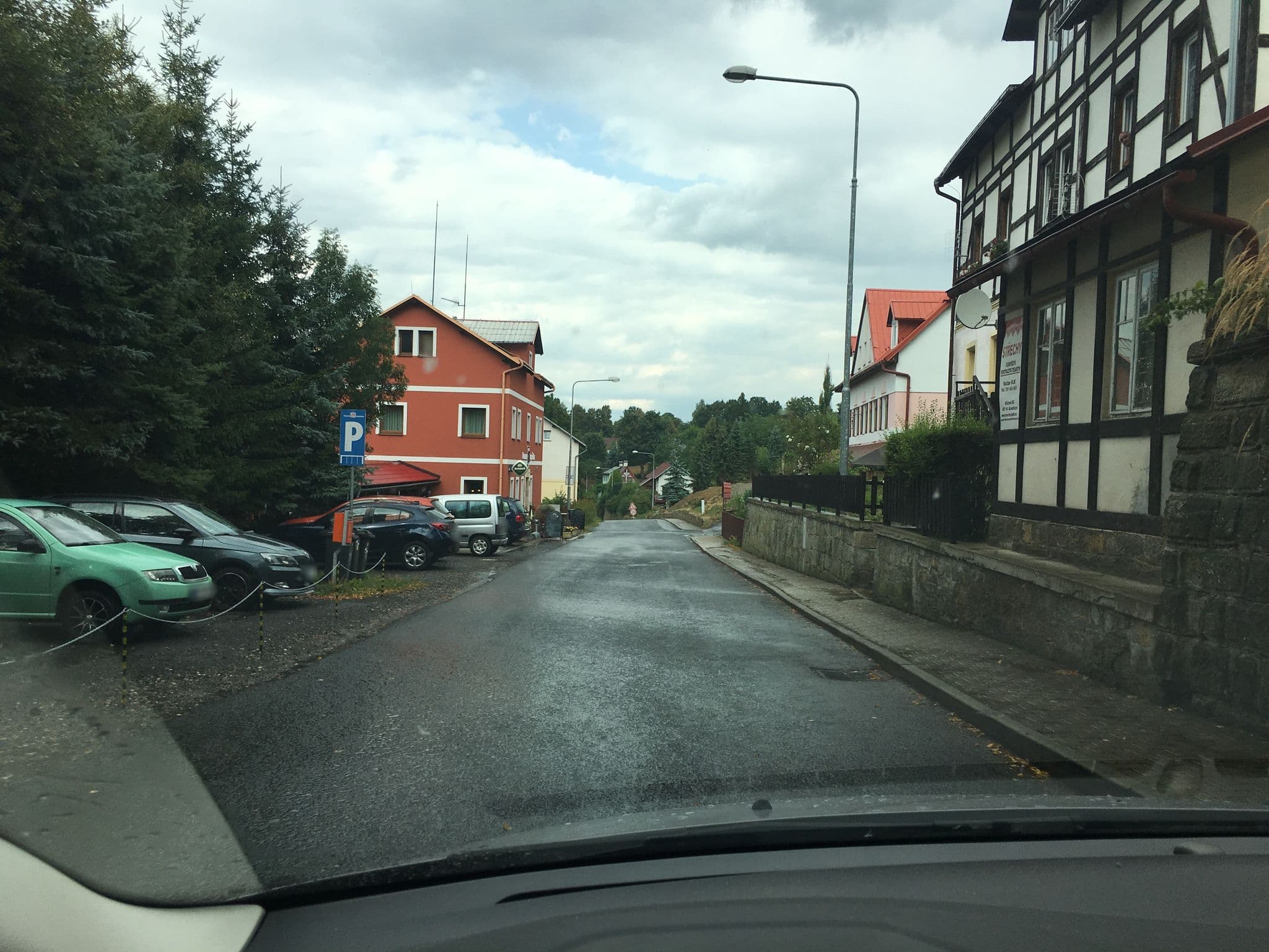 Street view near Penzion Arosa, Děčín — © bejotel (CC BY-SA · Mapillary)