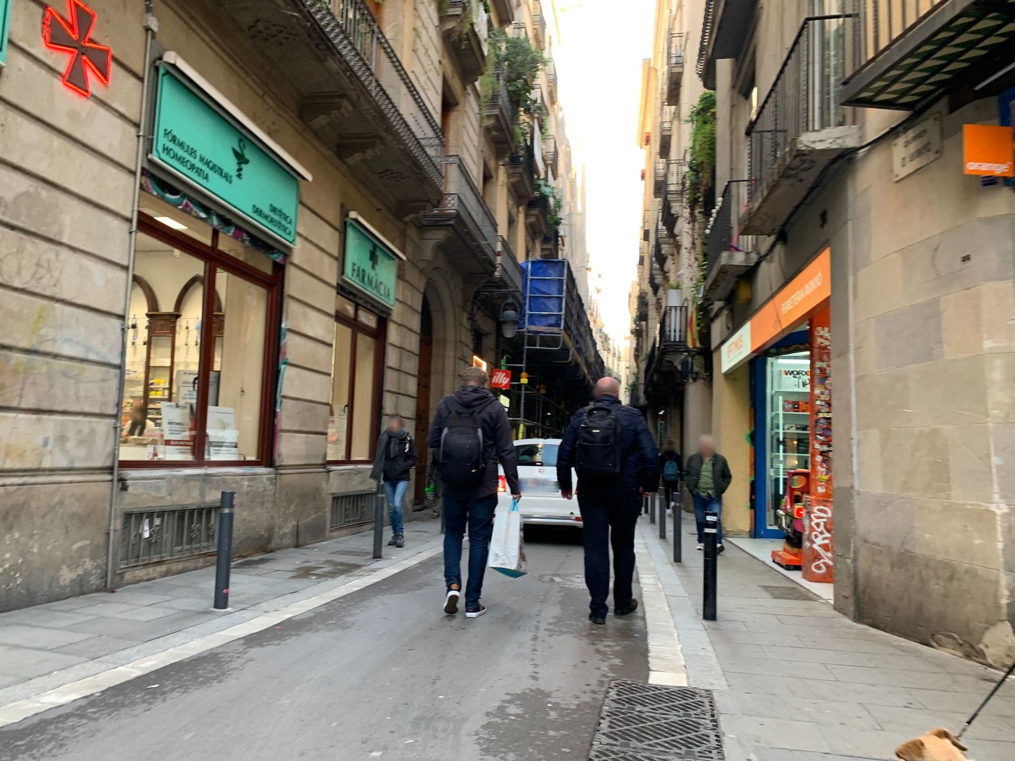 Street view near Quartier Gotico, Barri Gòtic — © egorka (CC BY-SA · Mapillary)