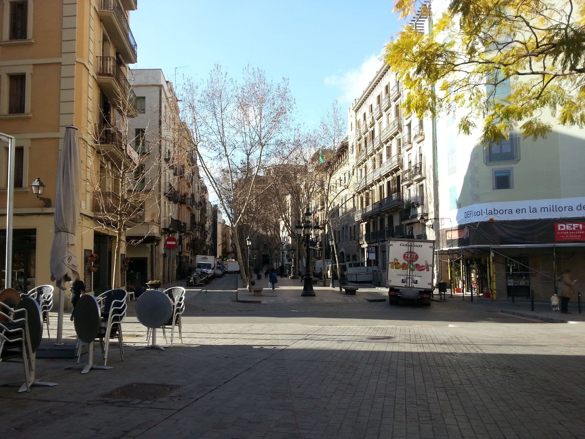 Street view near Apartments Barcelona & Home Deco Born, Sant Pere, Santa Caterina i La Ribera — © paulinus (CC BY-SA · Mapillary)