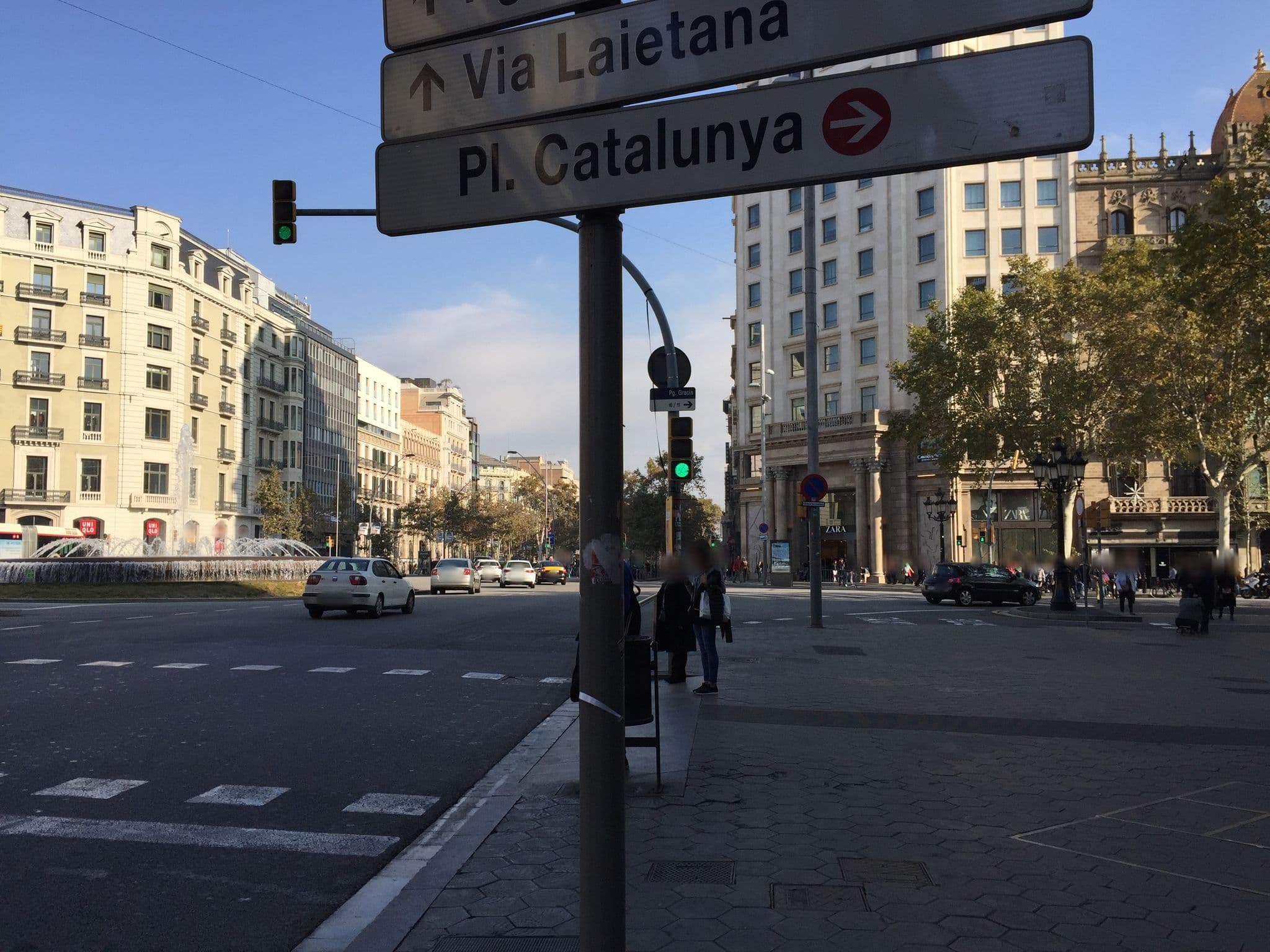 Street view near Sweet Inn - Paseo de Gracia - City Centre, Eixample — © richlv (CC BY-SA · Mapillary)