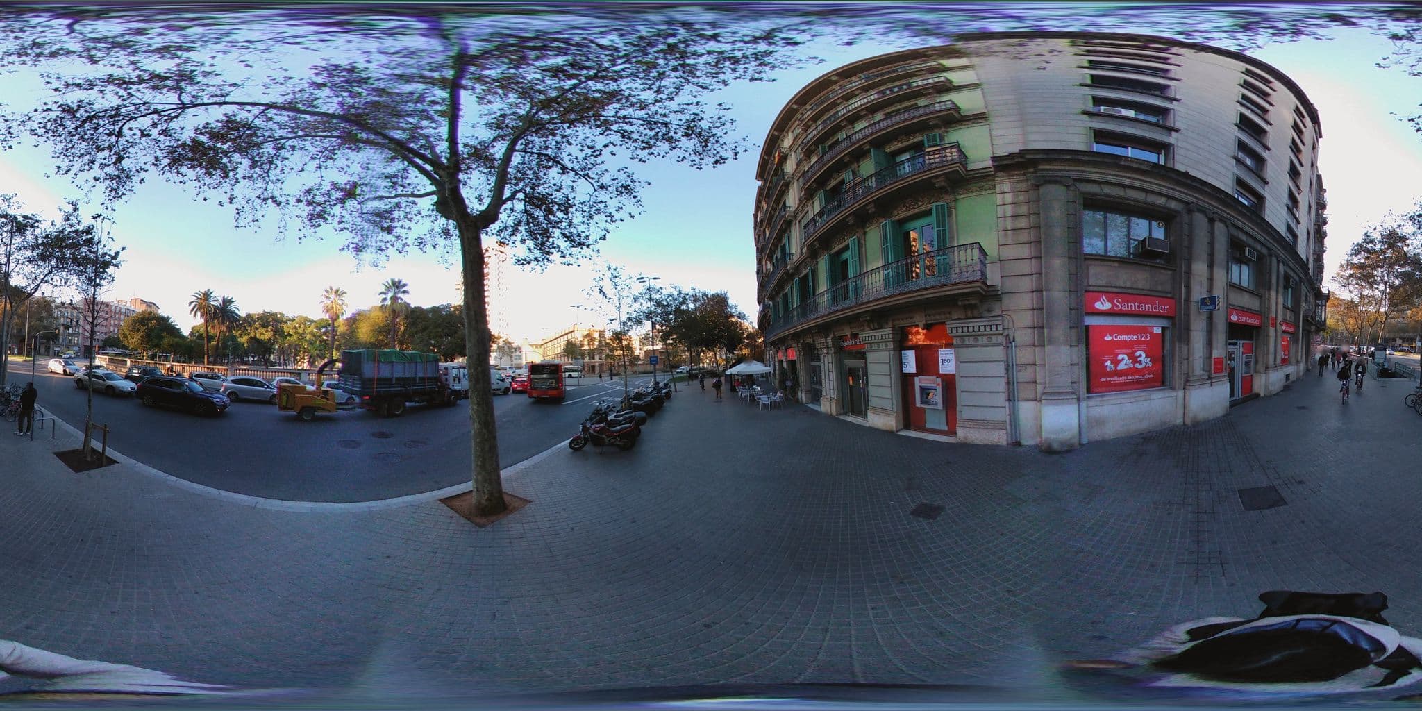 Street view near MH Apartments Tetuan, Fort Pienc — © ccossio (CC BY-SA · Mapillary)