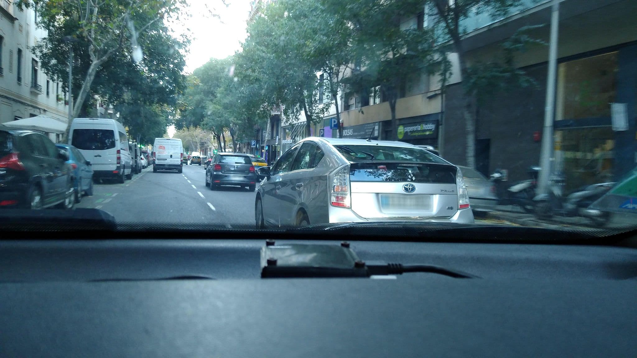 Street view near Lluny de Figueres, Sagrada Família — © rhum (CC BY-SA · Mapillary)