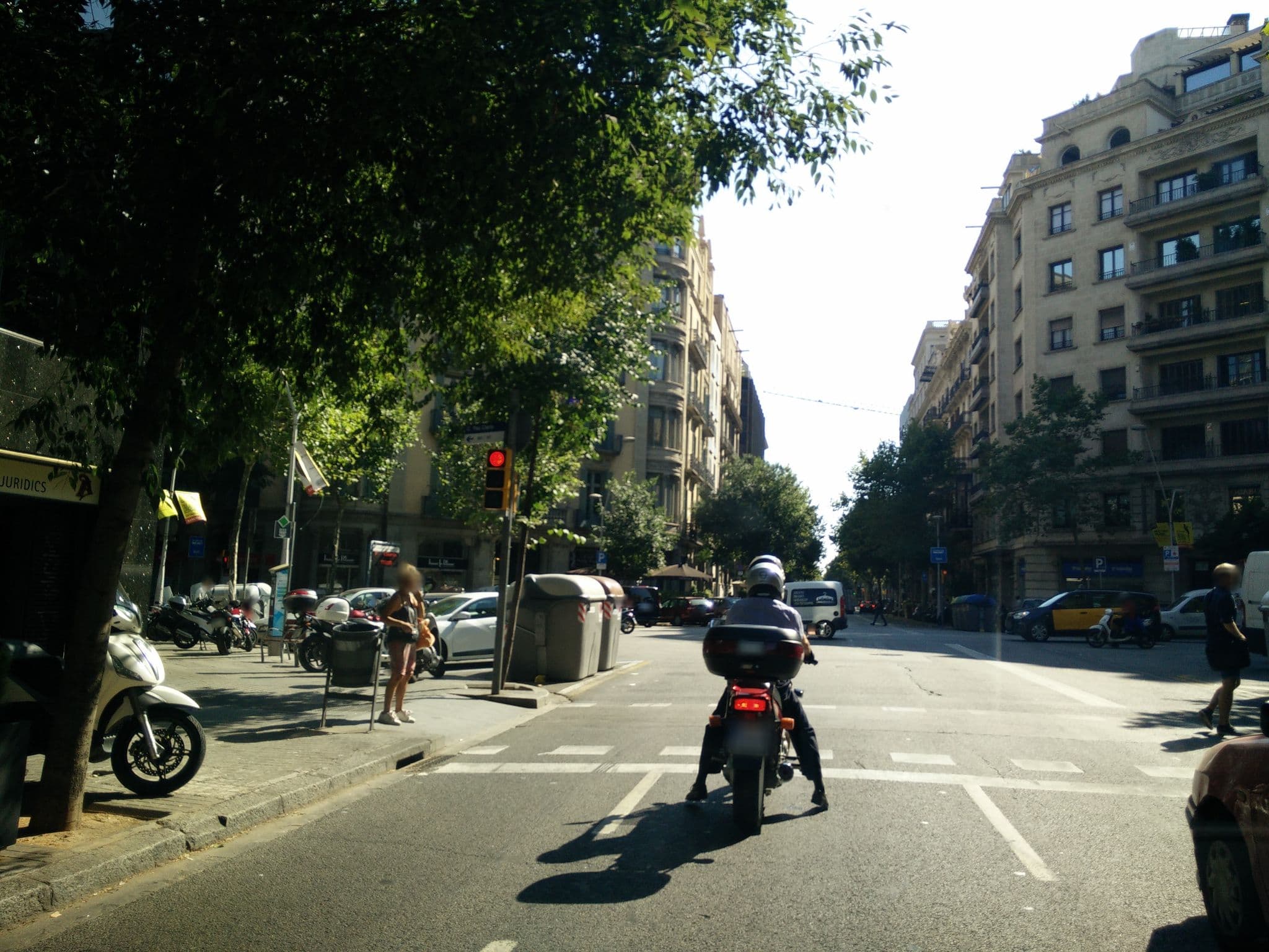 Street view near Olha Hotel, Dreta de l'Eixample — © ccossio (CC BY-SA · Mapillary)
