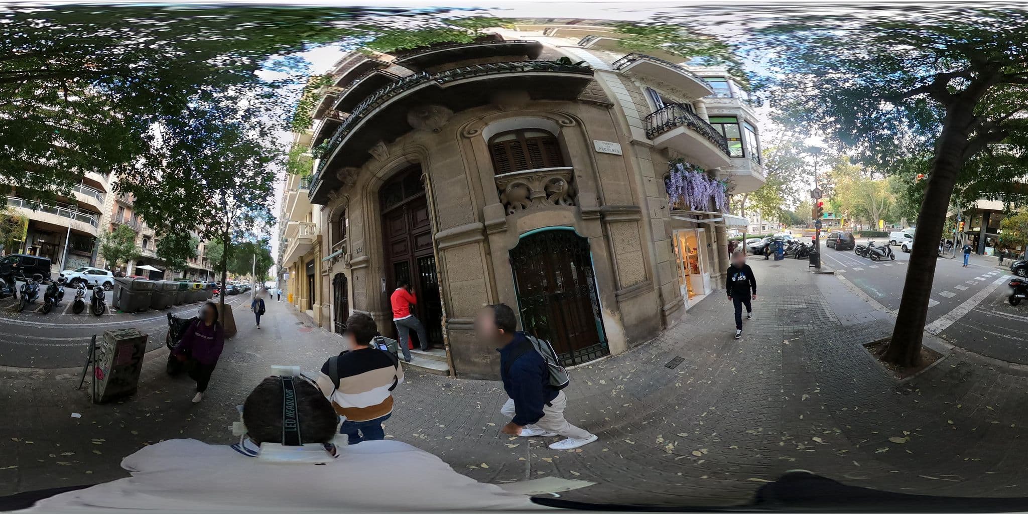 Street view near Alcam Provenza, Dreta de l'Eixample — © frank984 (CC BY-SA · Mapillary)