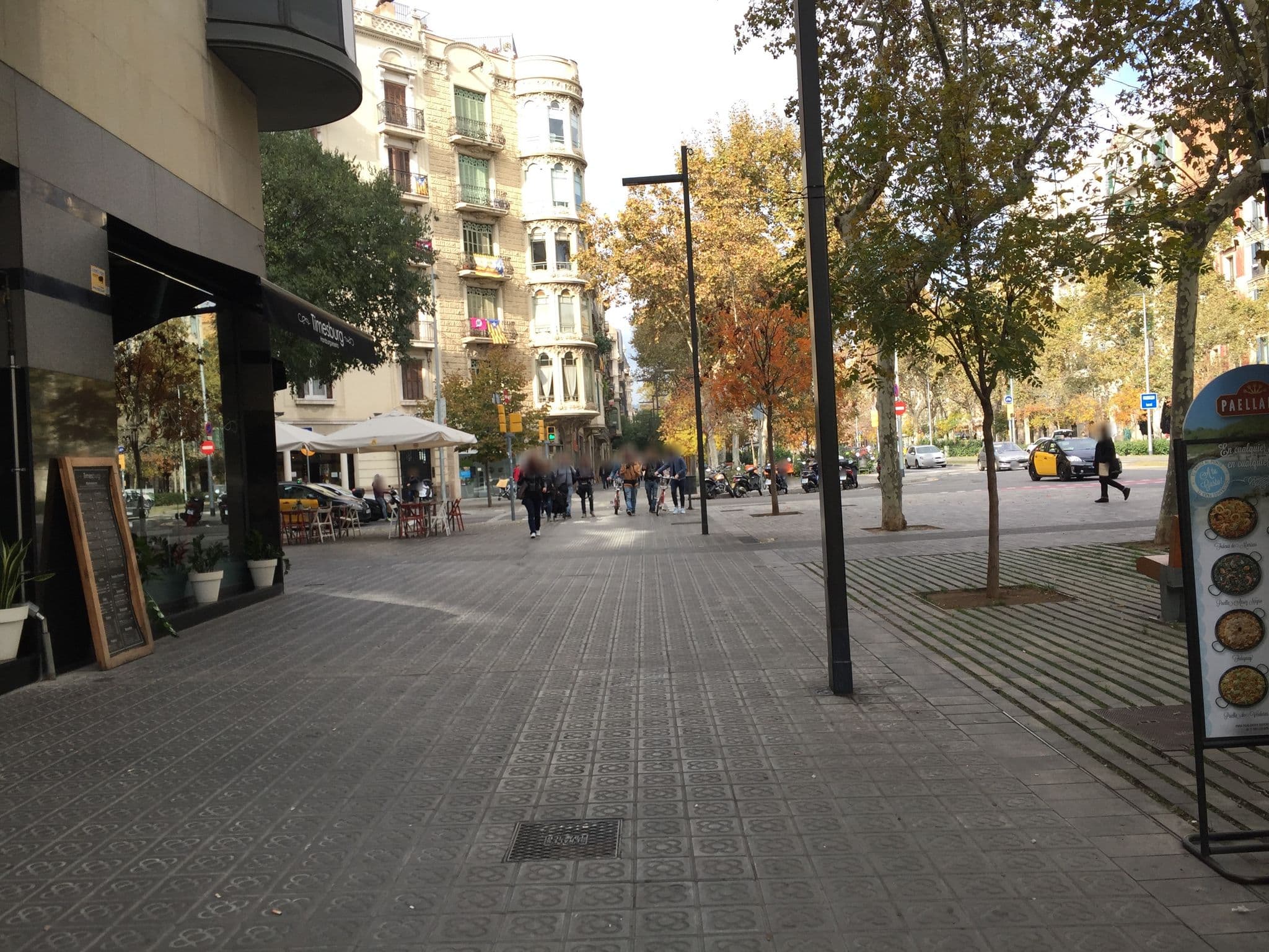 Street view near Sercotel Abbot Barcelona, Dreta de l'Eixample — © richlv (CC BY-SA · Mapillary)