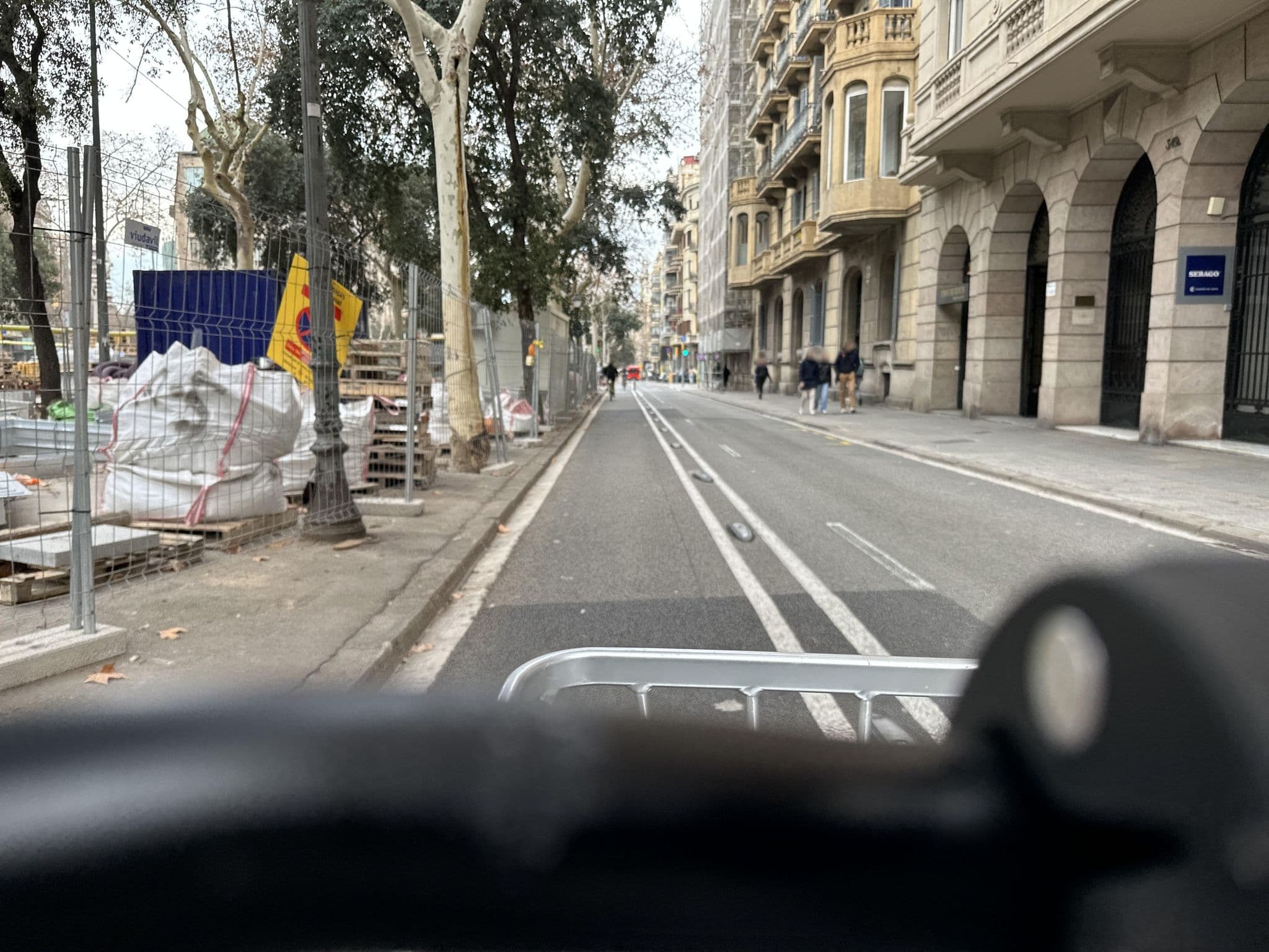 Street view near Ana's Guest House, Dreta de l'Eixample — © RSTQ (CC BY-SA · Mapillary)