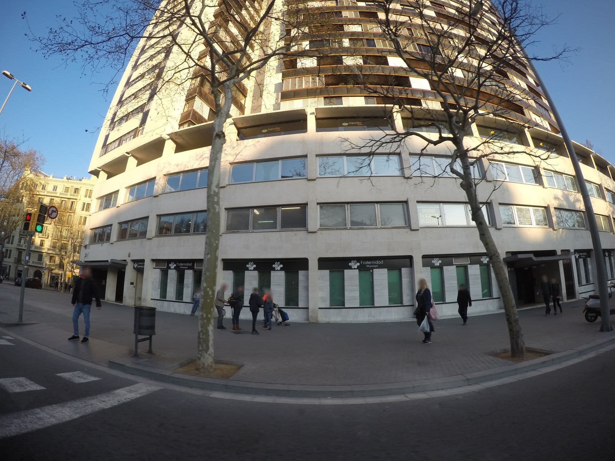 Street view near Barcelona Vacances Rooms, Fort Pienc — © ccossio (CC BY-SA · Mapillary)
