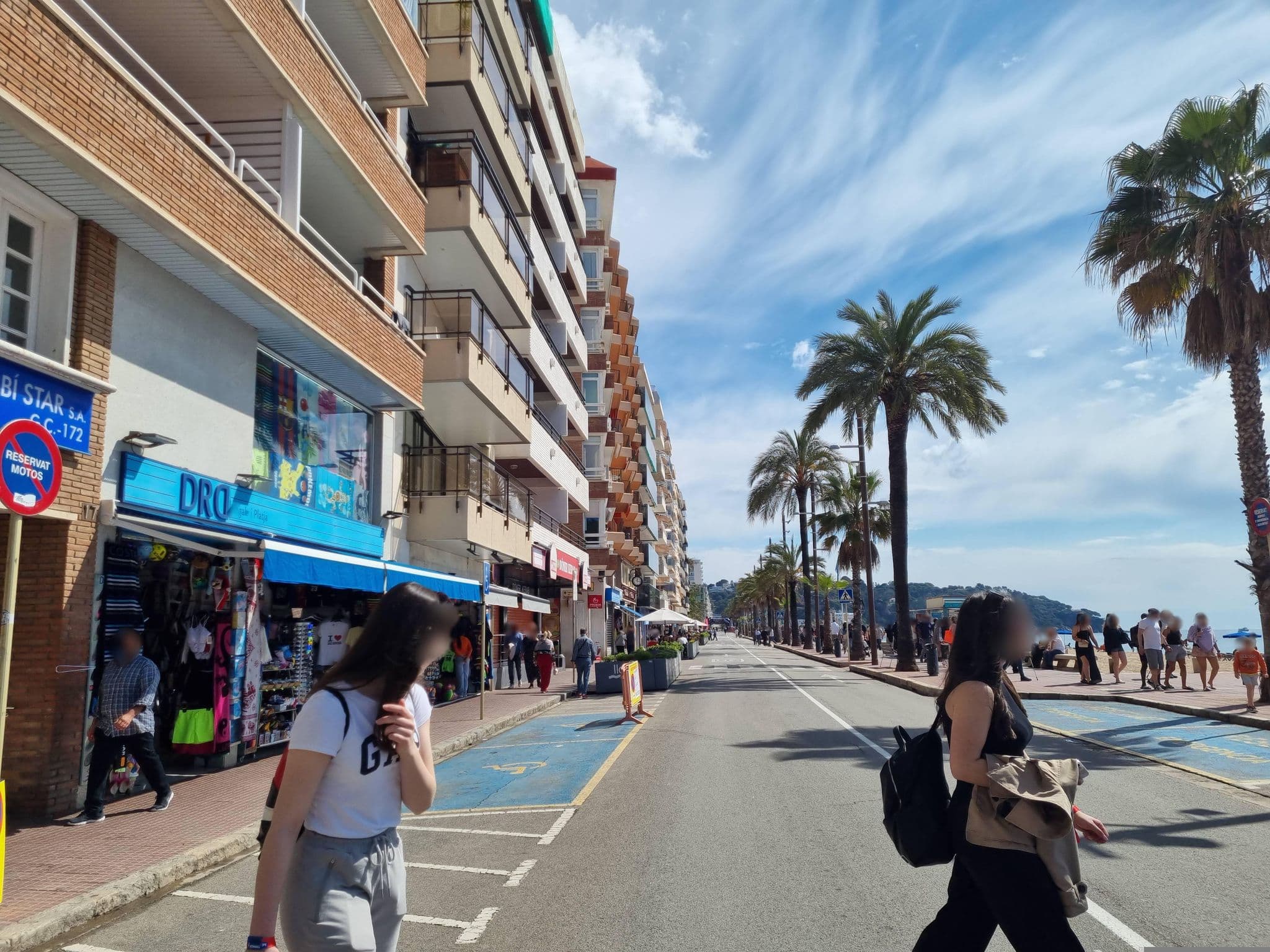 Street view near Piso Jover, Lloret de Mar — © Franciscovalera (CC BY-SA · Mapillary)