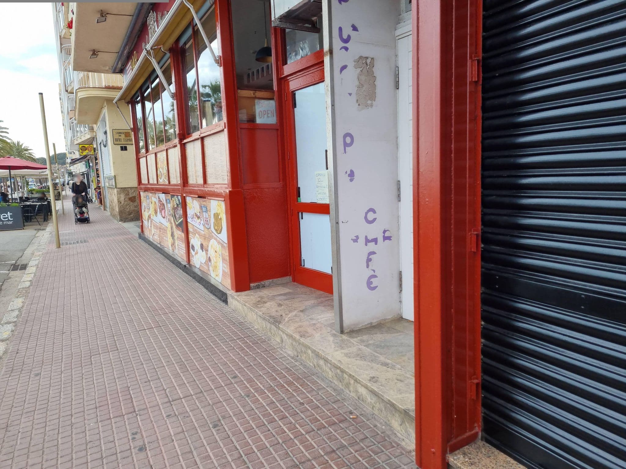 Street view near Dalia Apartments, Lloret de Mar — © Franciscovalera (CC BY-SA · Mapillary)
