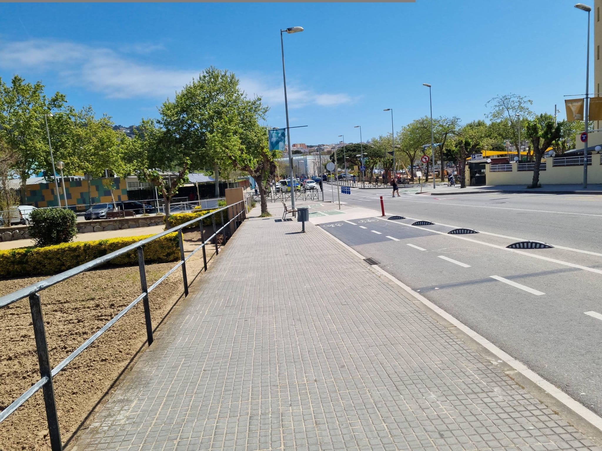 Street view near Hotel Evenia Olympic Suites, Lloret de Mar — © Franciscovalera (CC BY-SA · Mapillary)