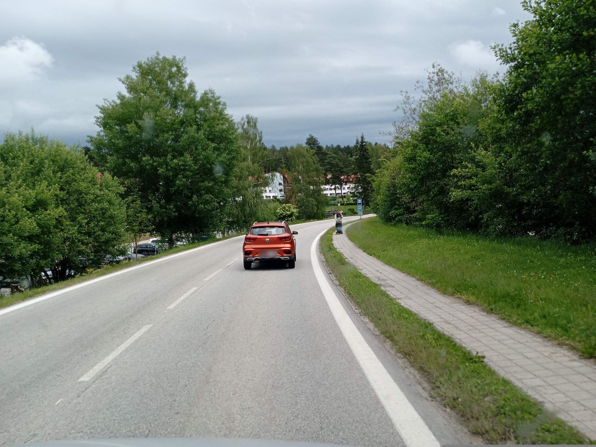 Street view near Hotel Element, Loučovice — © atze02 (CC BY-SA · Mapillary)