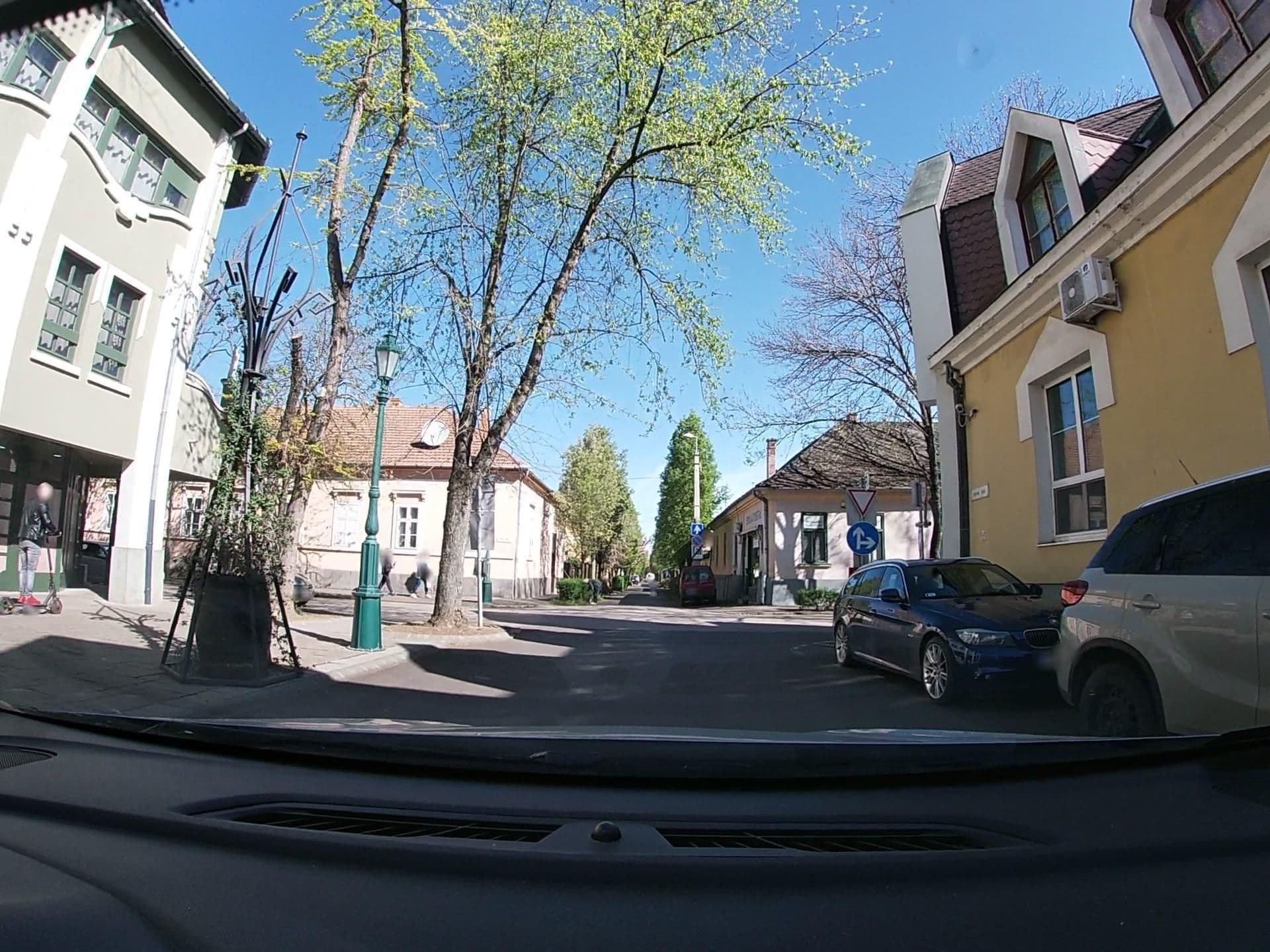 Street view near Corvin Hotel, Gyula — © vst (CC BY-SA · Mapillary)