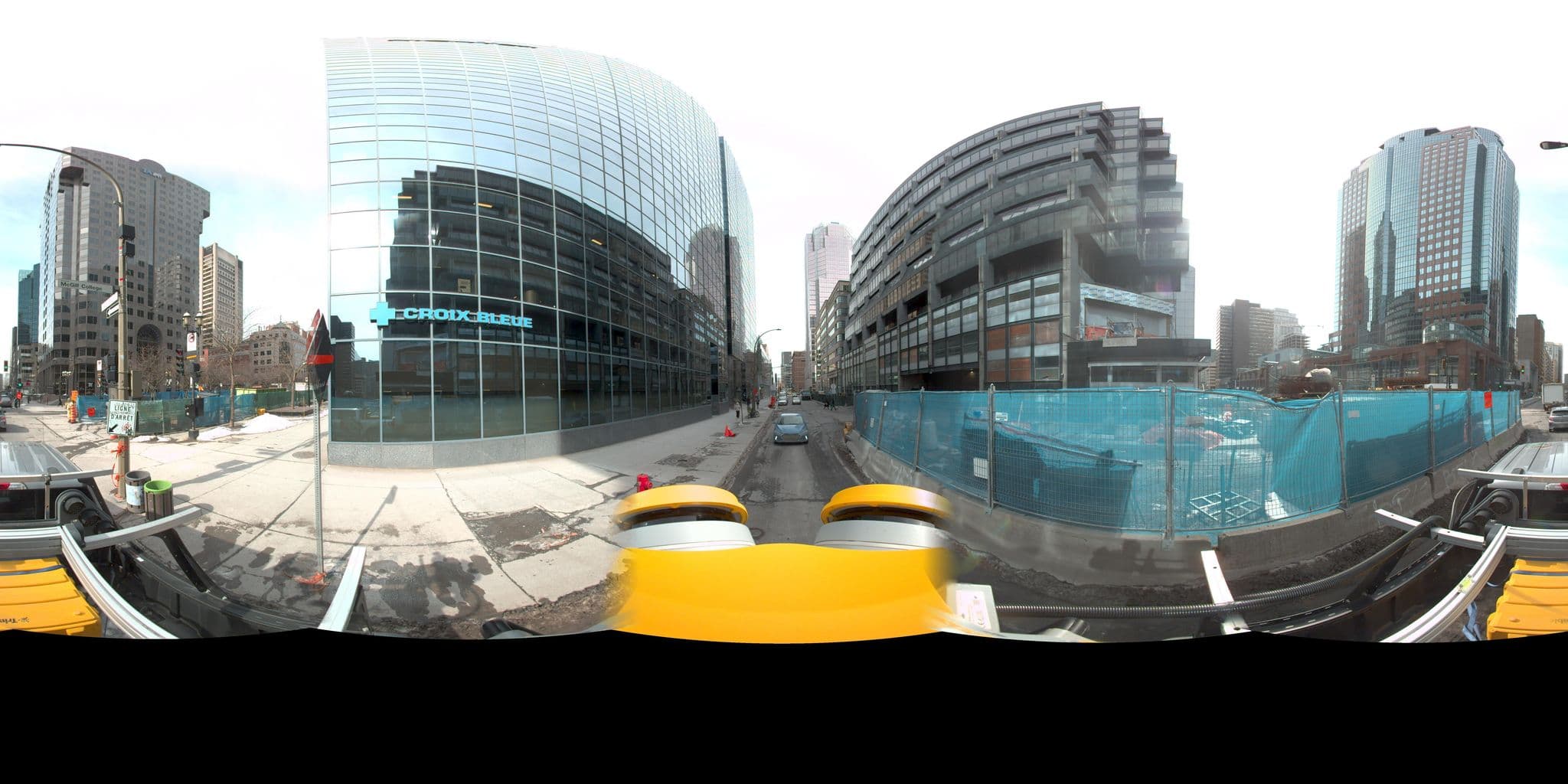 Street view near Gym at the Omni Hotel, Ville-Marie — © VdM (CC BY-SA · Mapillary)