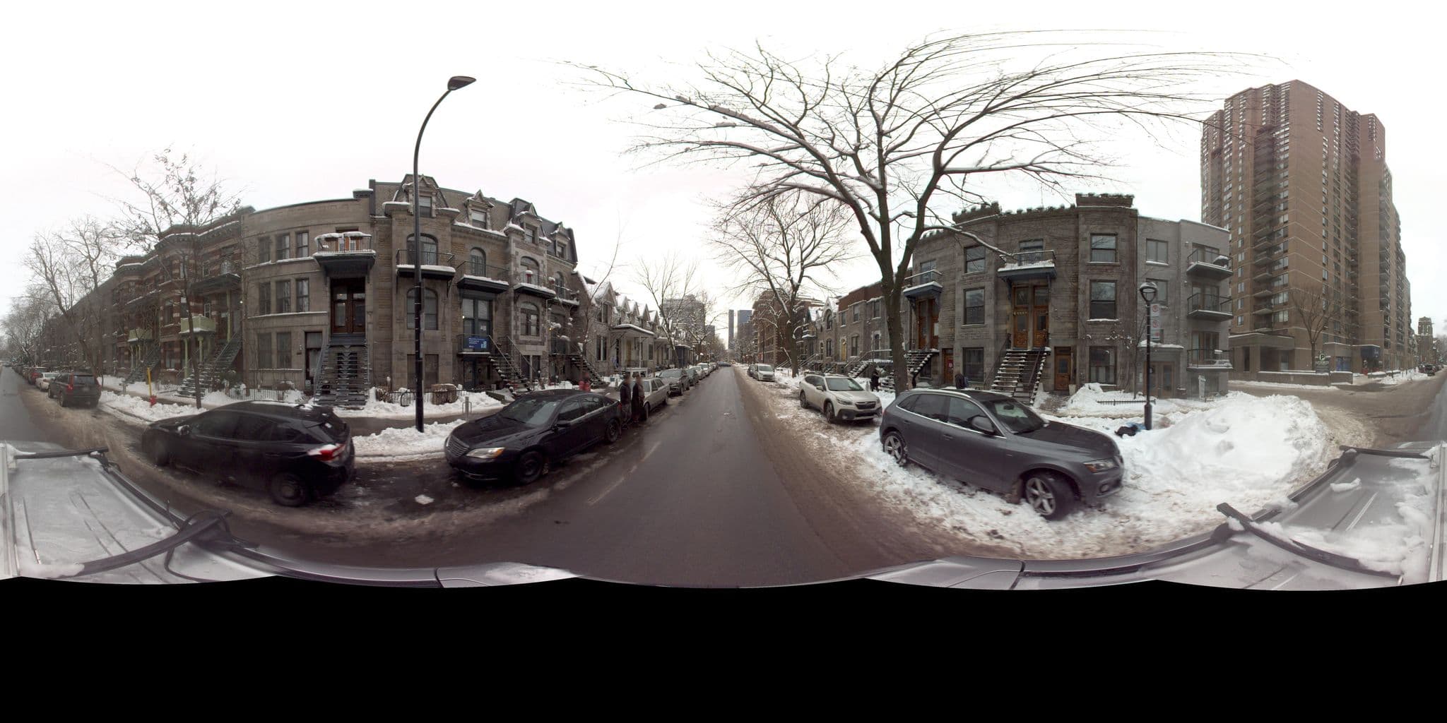 Street view near Institut Hippocrate Montréal-Floride, Milton-Parc — © VdM (CC BY-SA · Mapillary)