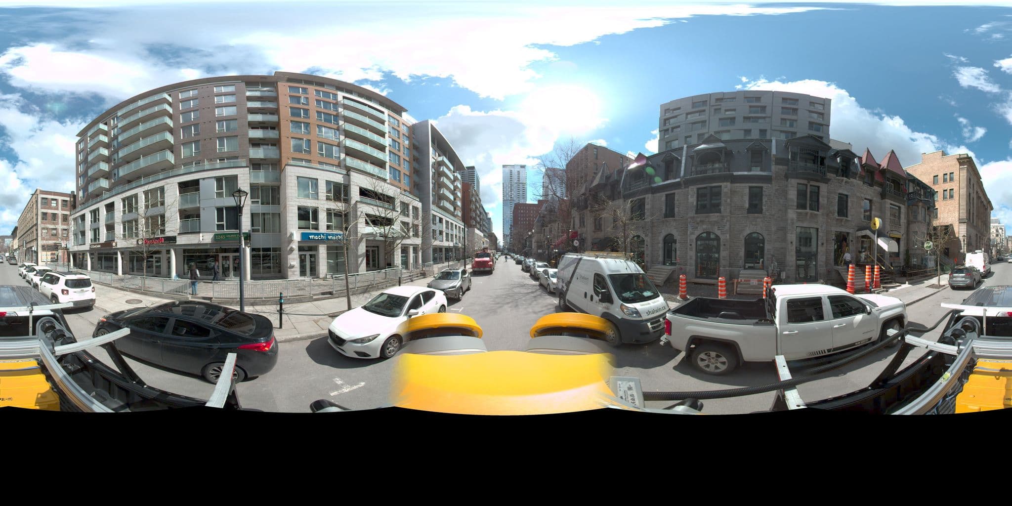 Street view near Bishop House, Ville-Marie — © VdM (CC BY-SA · Mapillary)