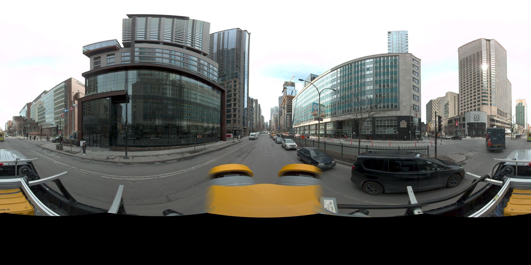 Street view near AC Hotel Montreal Downtown, Ville-Marie — © VdM (CC BY-SA · Mapillary)