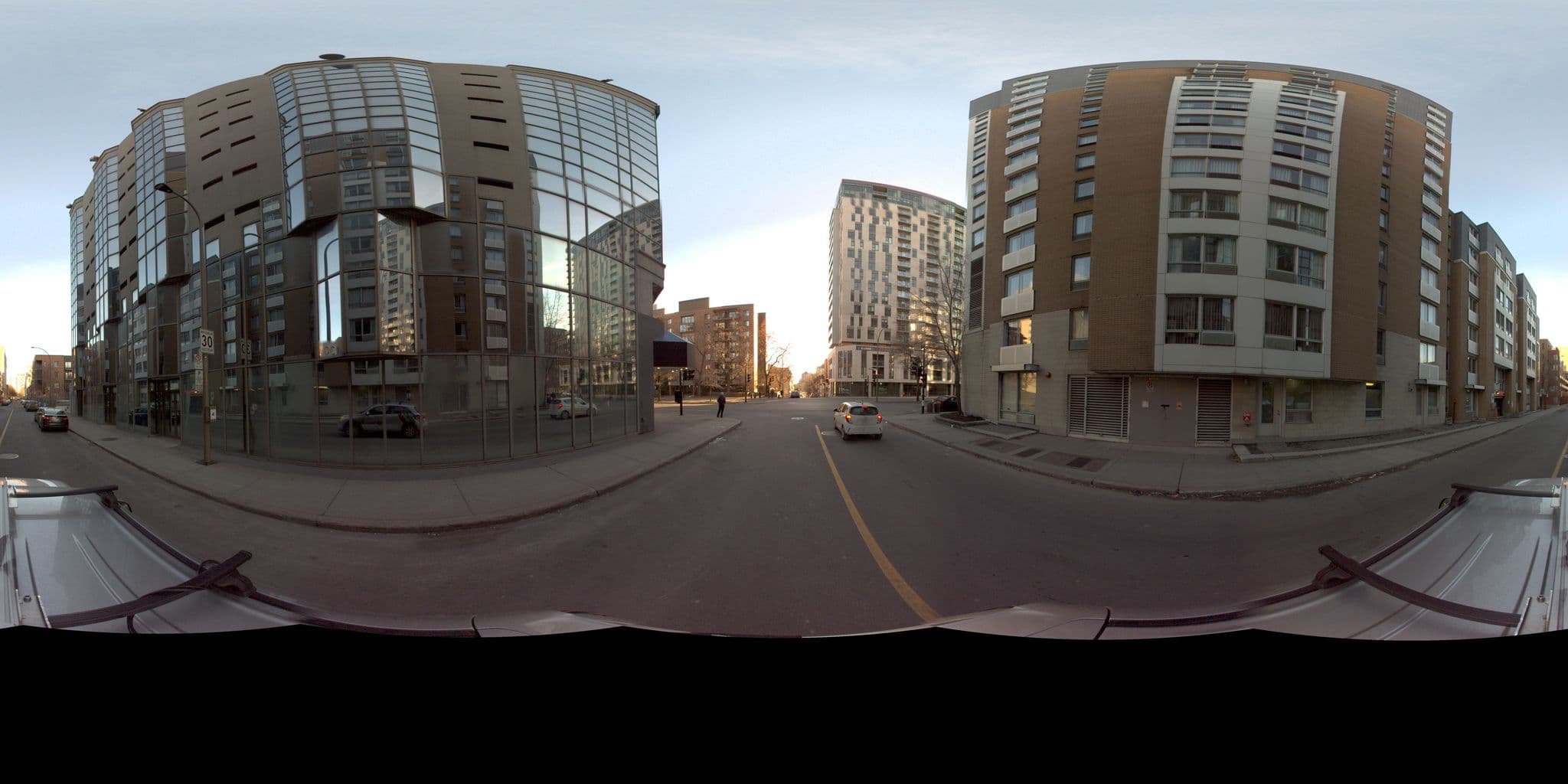 Street view near Candlewood Suites Montreal Downtown Centre Ville, Milton-Parc — © VdM (CC BY-SA · Mapillary)