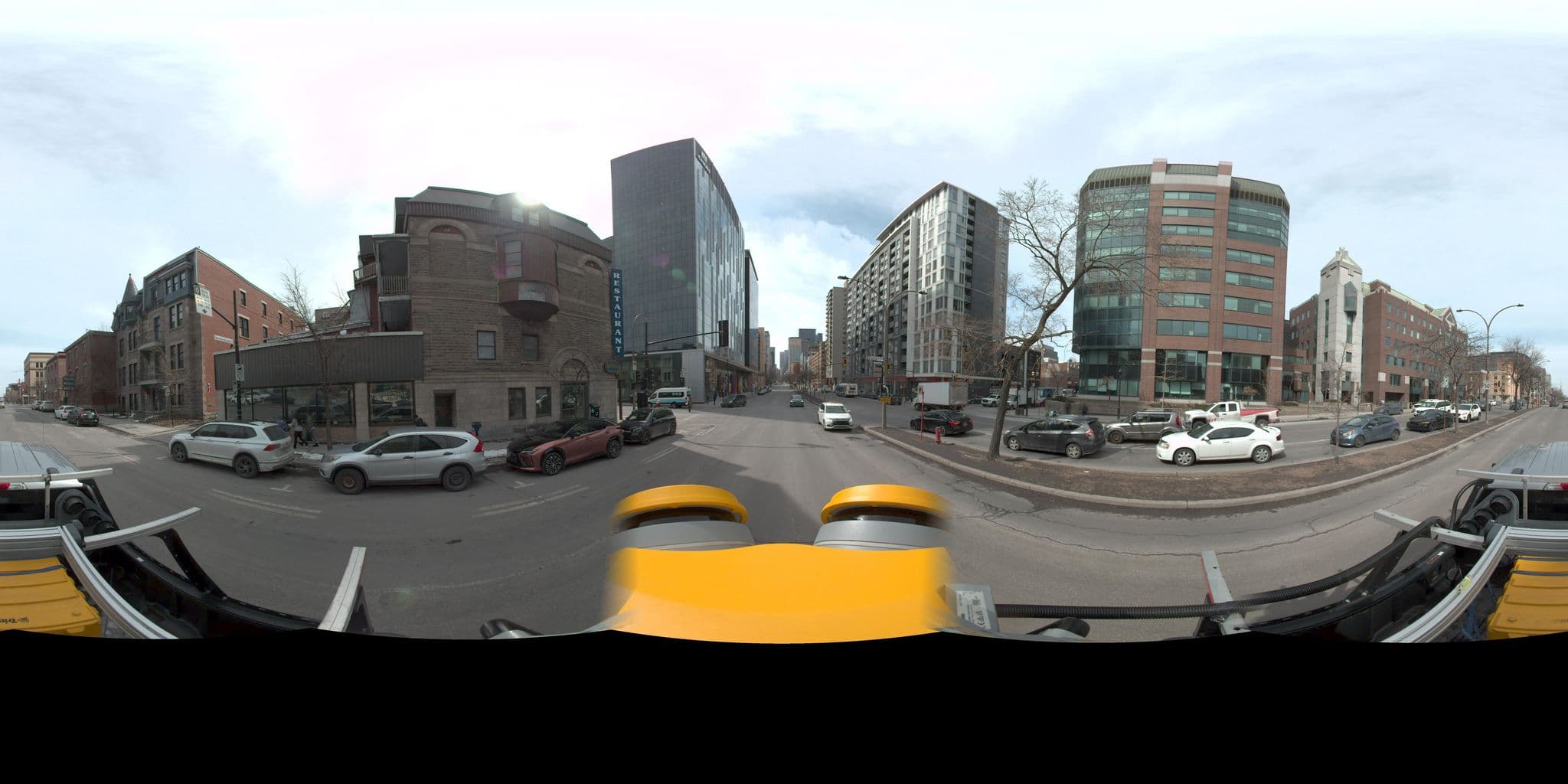 Street view near Lovely Celebrities Hotel Montreal, Milton-Parc — © VdM (CC BY-SA · Mapillary)