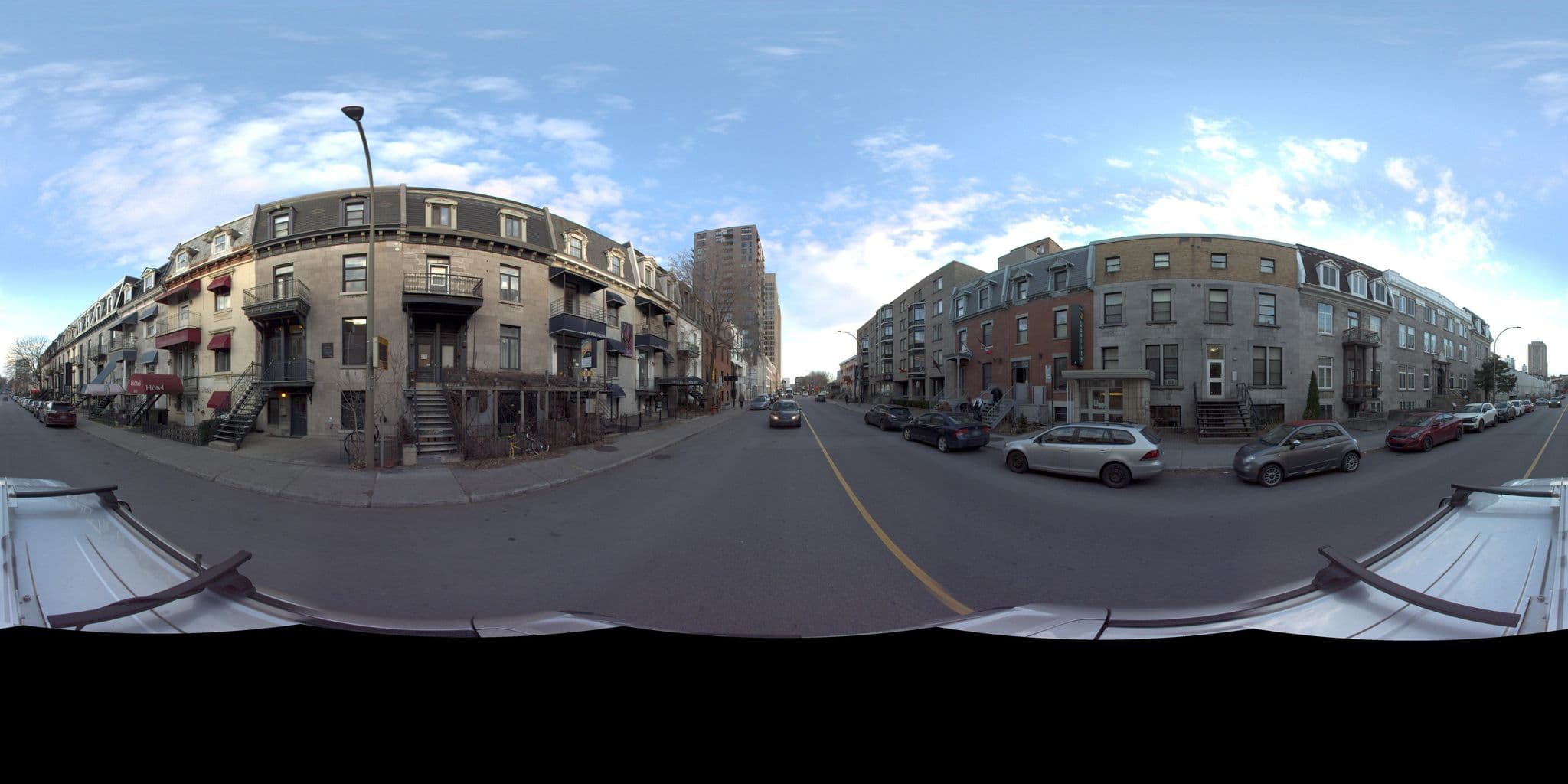 Street view near Hotel de l'Elysee, Milton-Parc — © VdM (CC BY-SA · Mapillary)