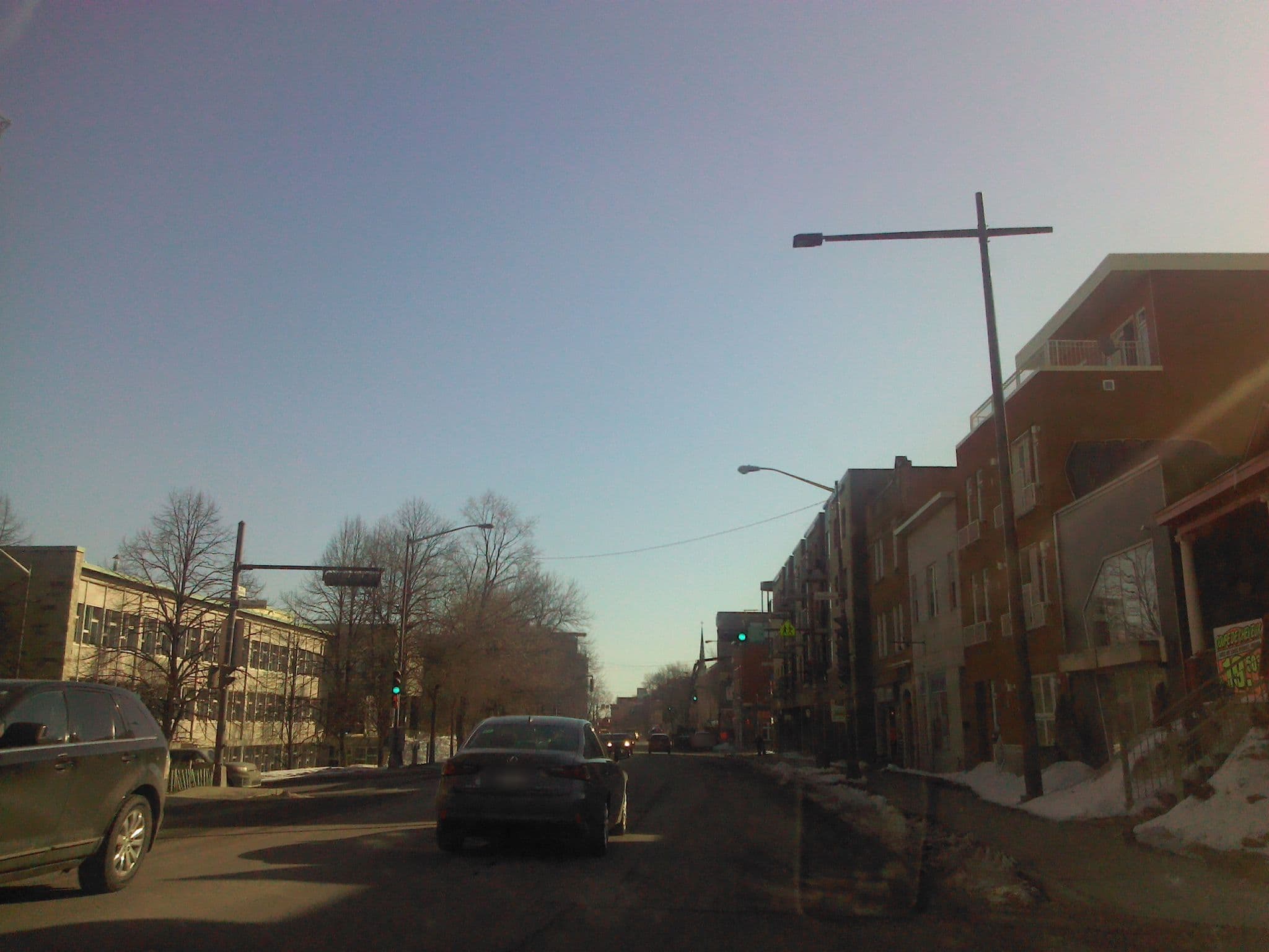 Street view near Le Bloc, Québec — © gtalbot (CC BY-SA · Mapillary)