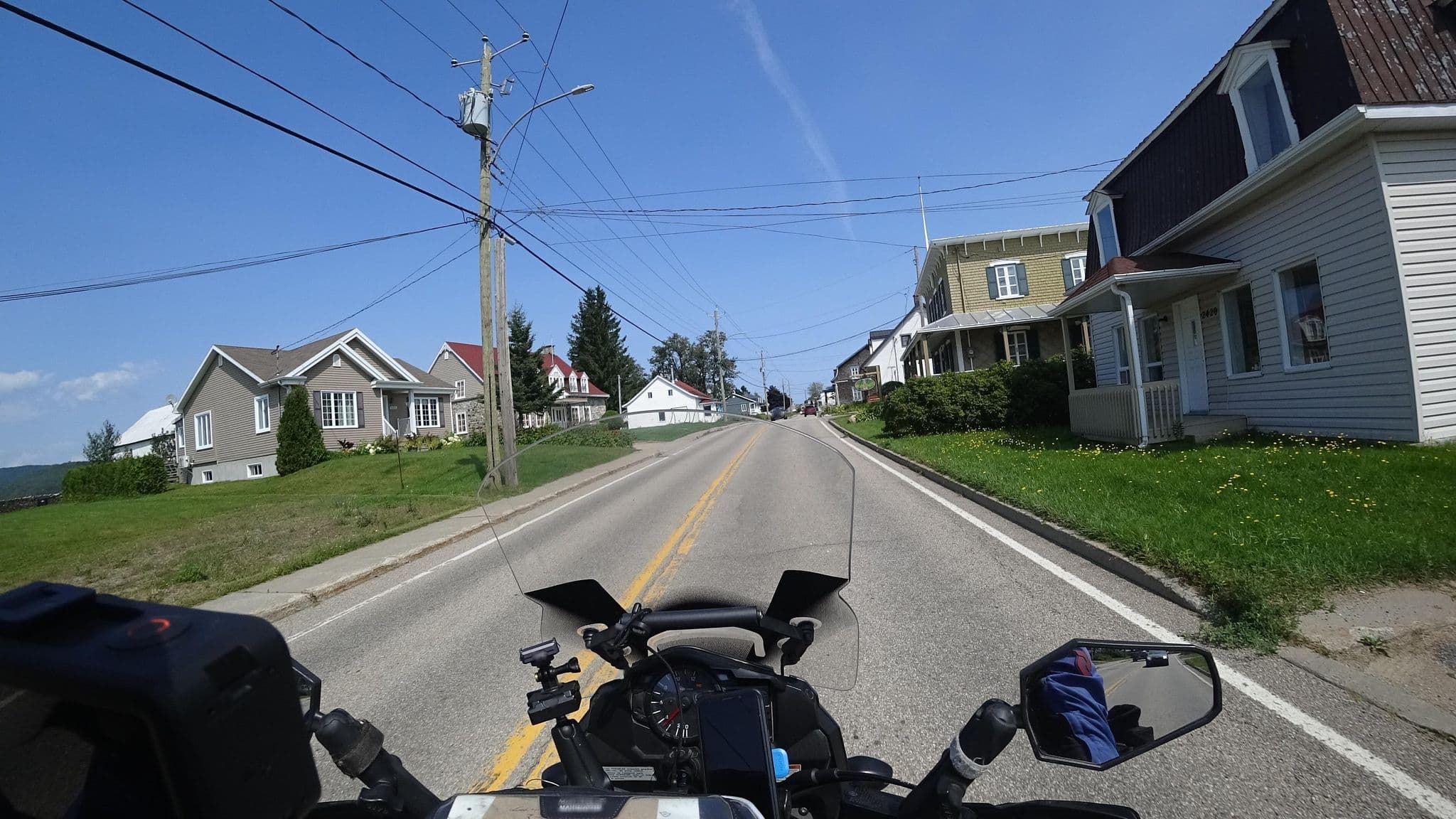 Street view near Authentique Auberge, Baie-Saint-Paul — © michelcouturemotomcm (CC BY-SA · Mapillary)