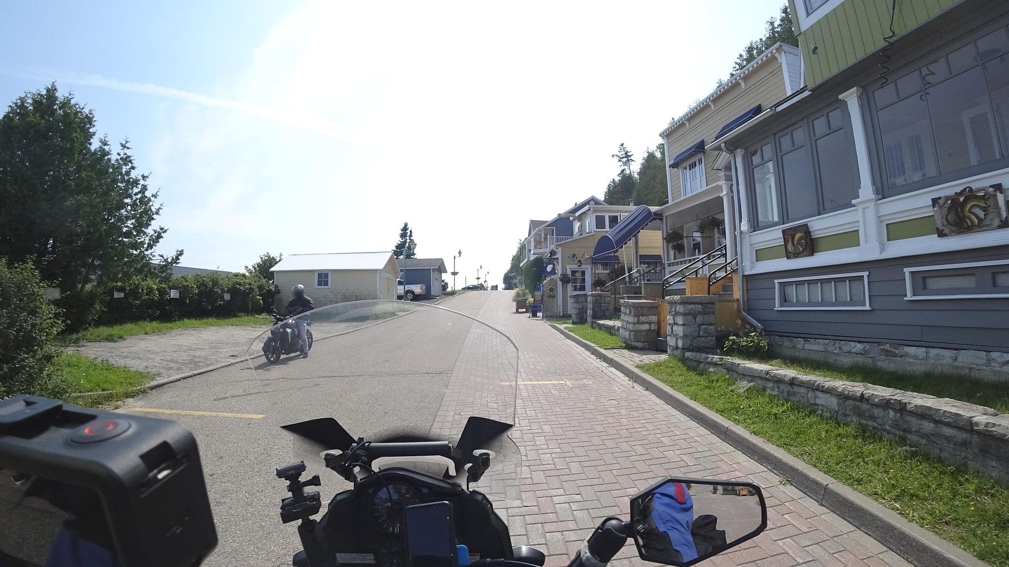 Street view near Gite du Quai, La Malbaie — © michelcouturemotomcm (CC BY-SA · Mapillary)