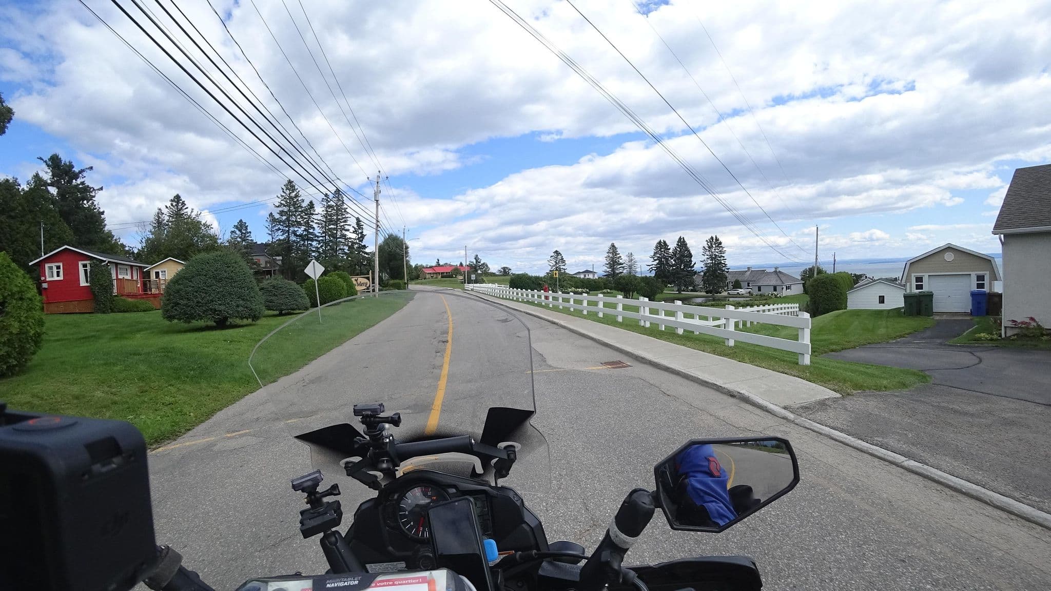 Street view near Domaine Frais Air, La Malbaie — © michelcouturemotomcm (CC BY-SA · Mapillary)