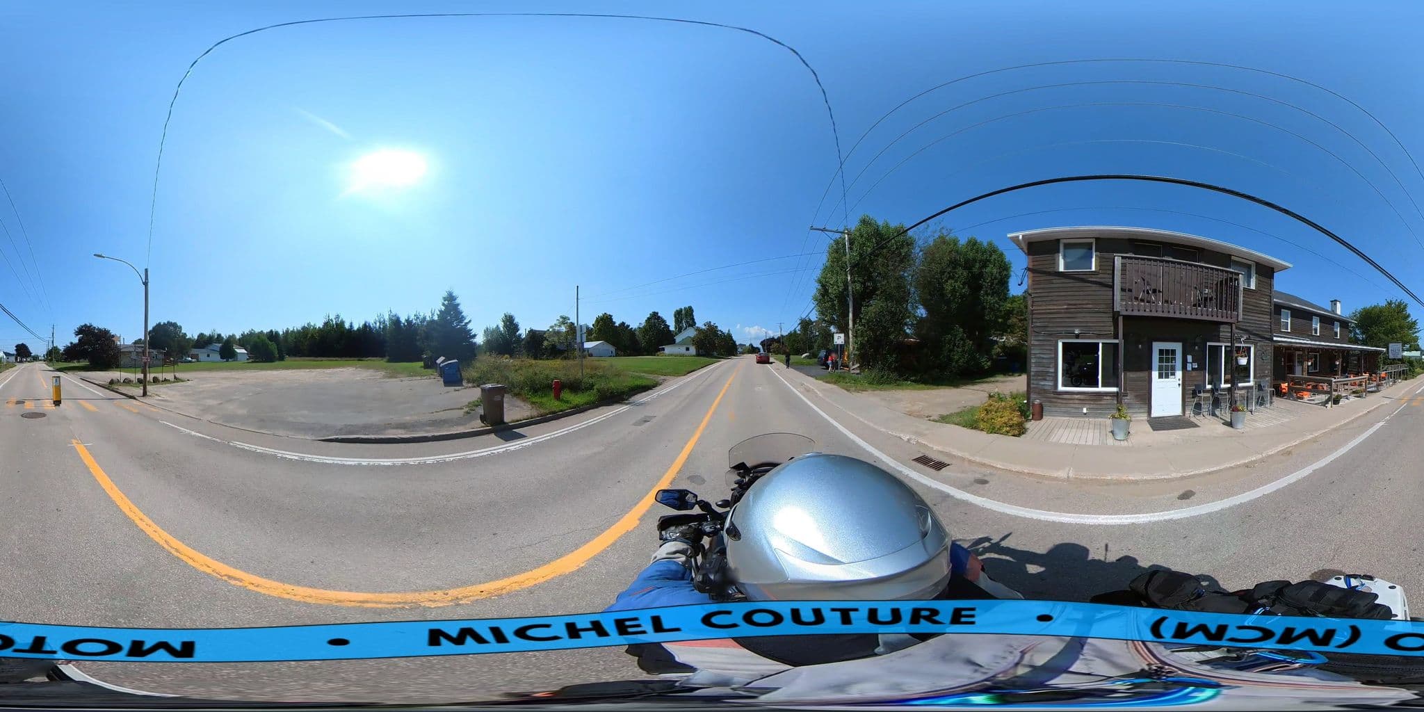 Street view near Auberge La Fascine, Bistro Culturel, Baie-Saint-Paul — © michelcouturemotomcm (CC BY-SA · Mapillary)