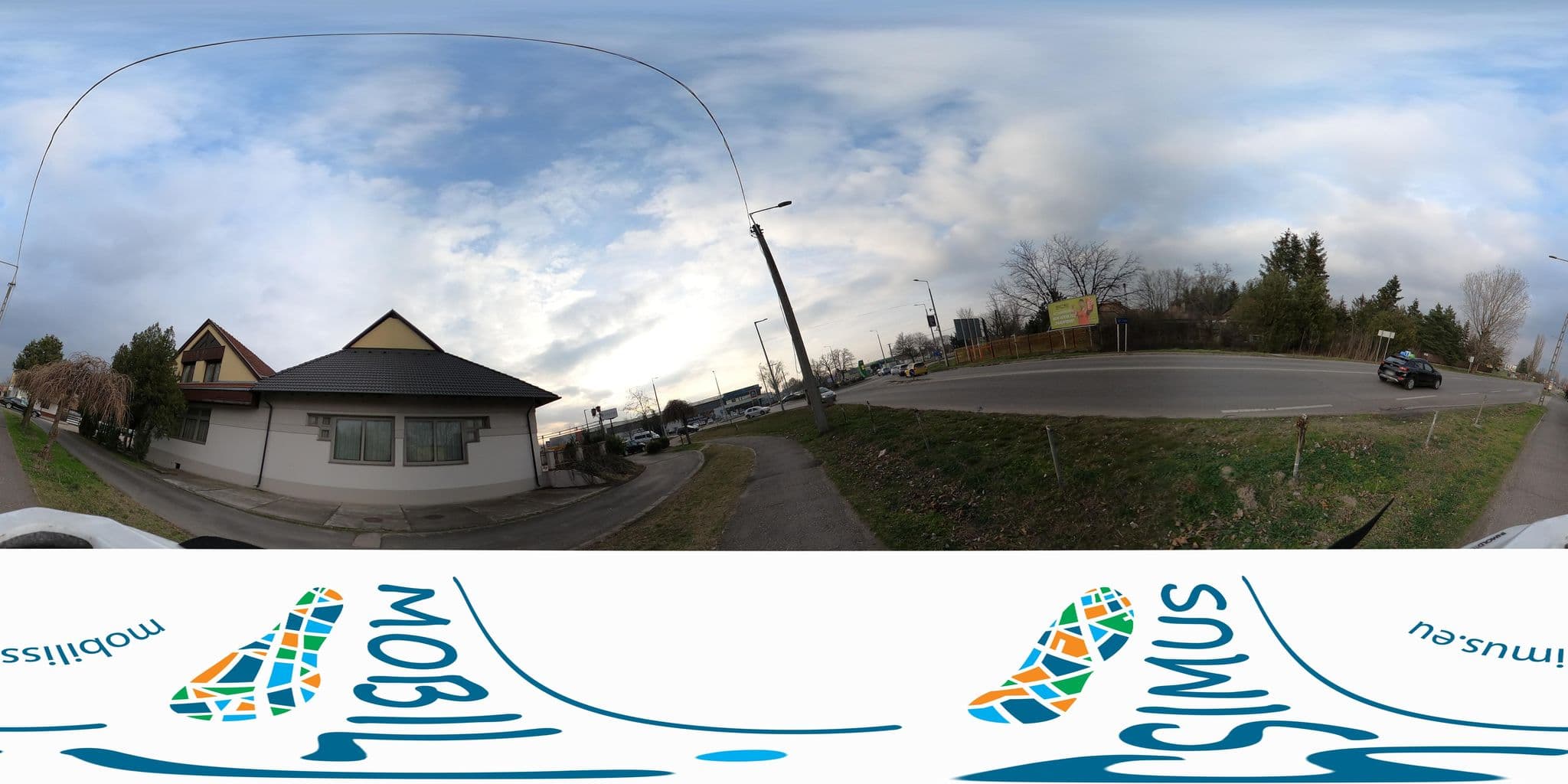 Street view near Szőlőfürt Fogadó, Kecskemét — © Antissimo (CC BY-SA · Mapillary)