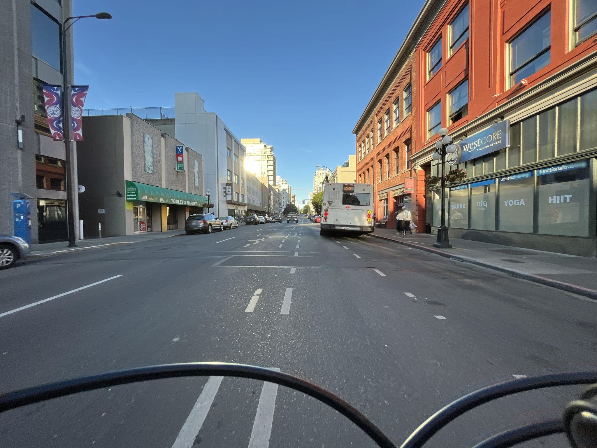 Street view near York Hotel, Victoria-Downtown — © sssmc (CC BY-SA · Mapillary)