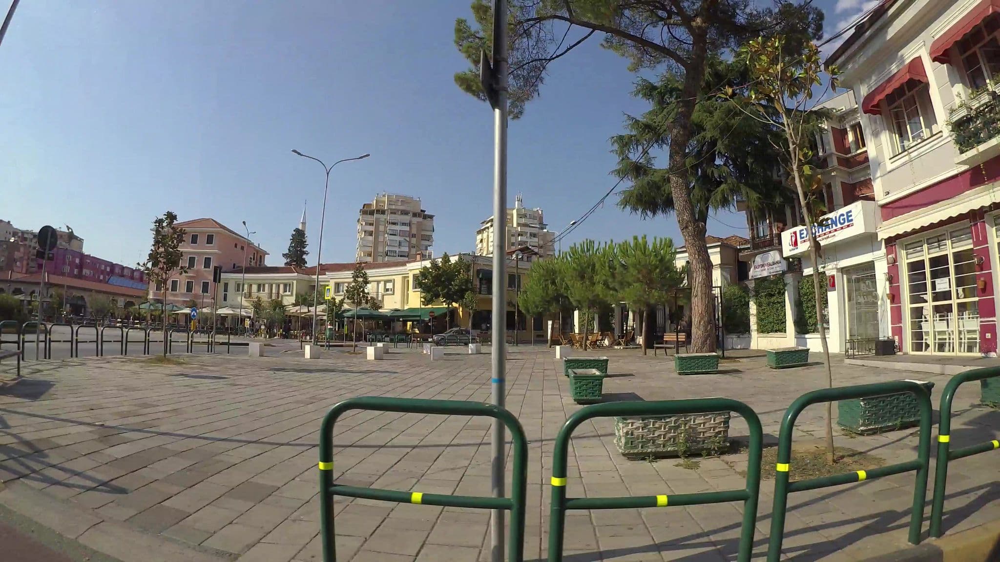 Street view near Jolly City Center Hotel, Tirana