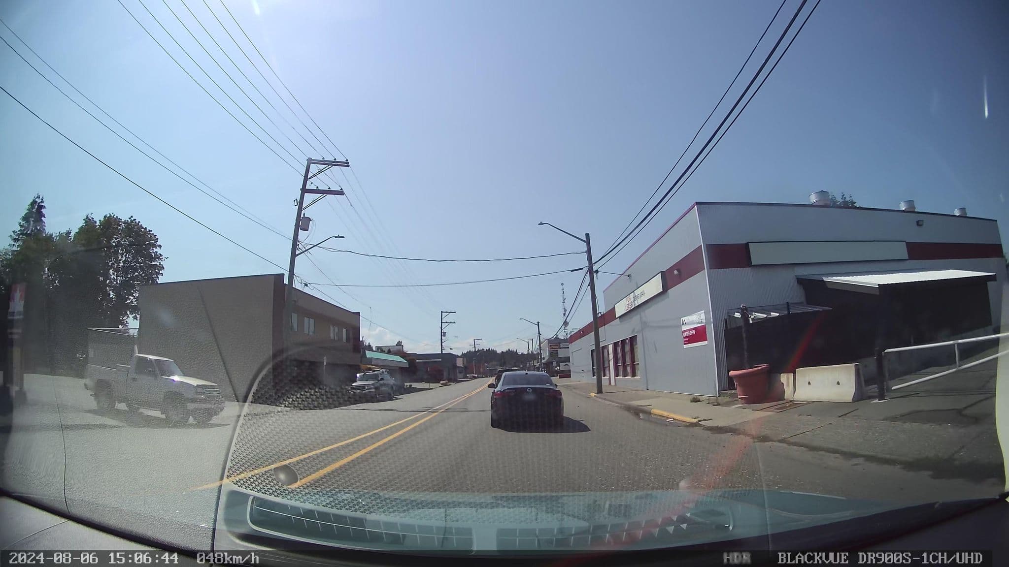 Street view near Friendship Inn & RV Park, Campbell River — © davidmetcalfe (CC BY-SA · Mapillary)