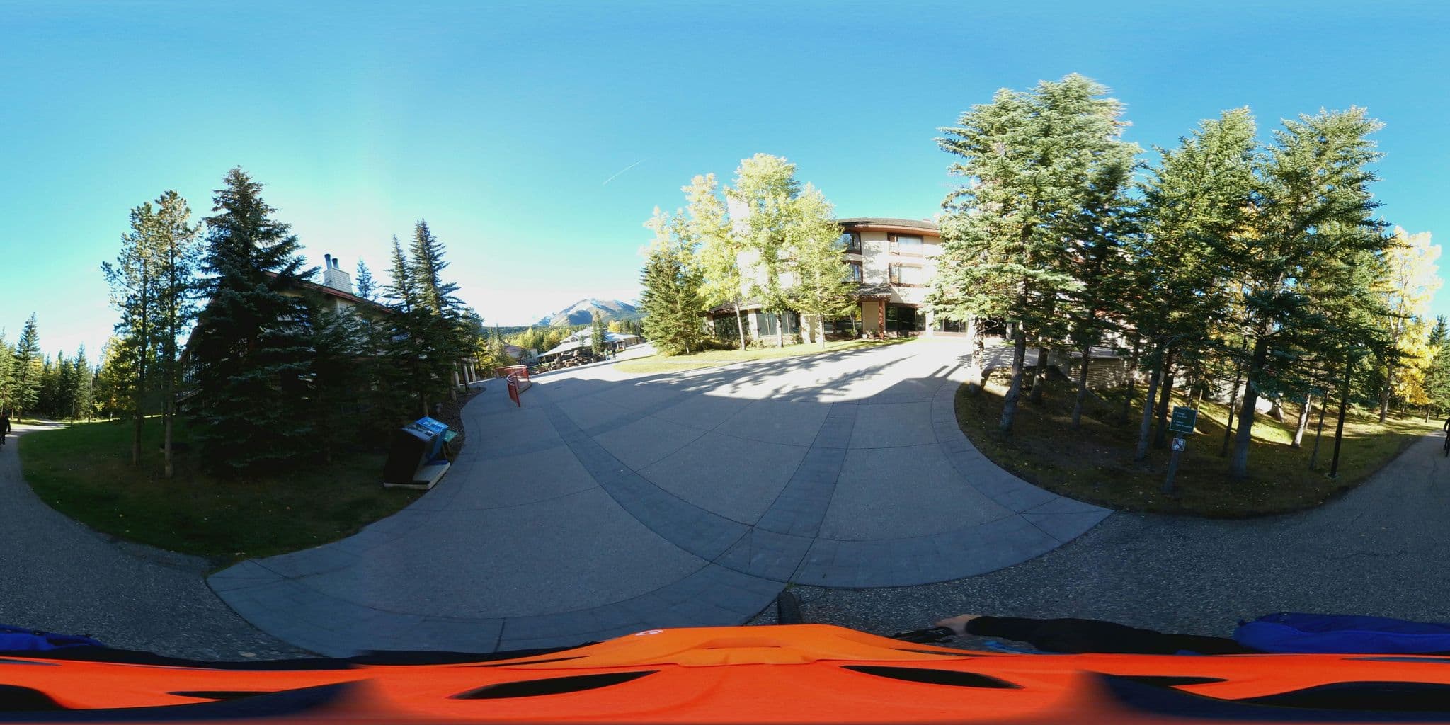 Street view near Crosswaters Resort At Kananaskis, Canmore — © tomvh (CC BY-SA · Mapillary)