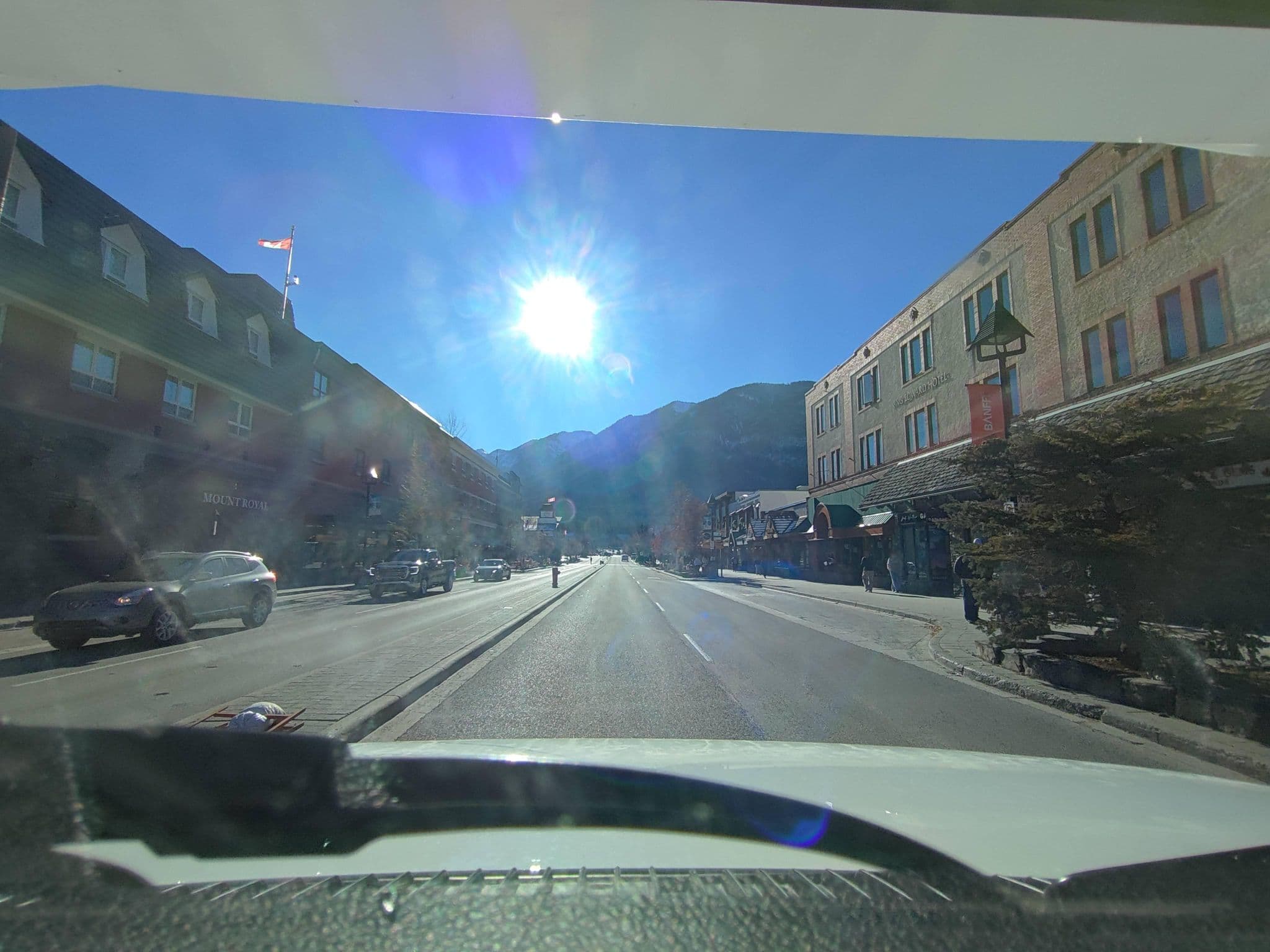 Street view near Mount Royal Hotel, Banff — © kibour (CC BY-SA · Mapillary)