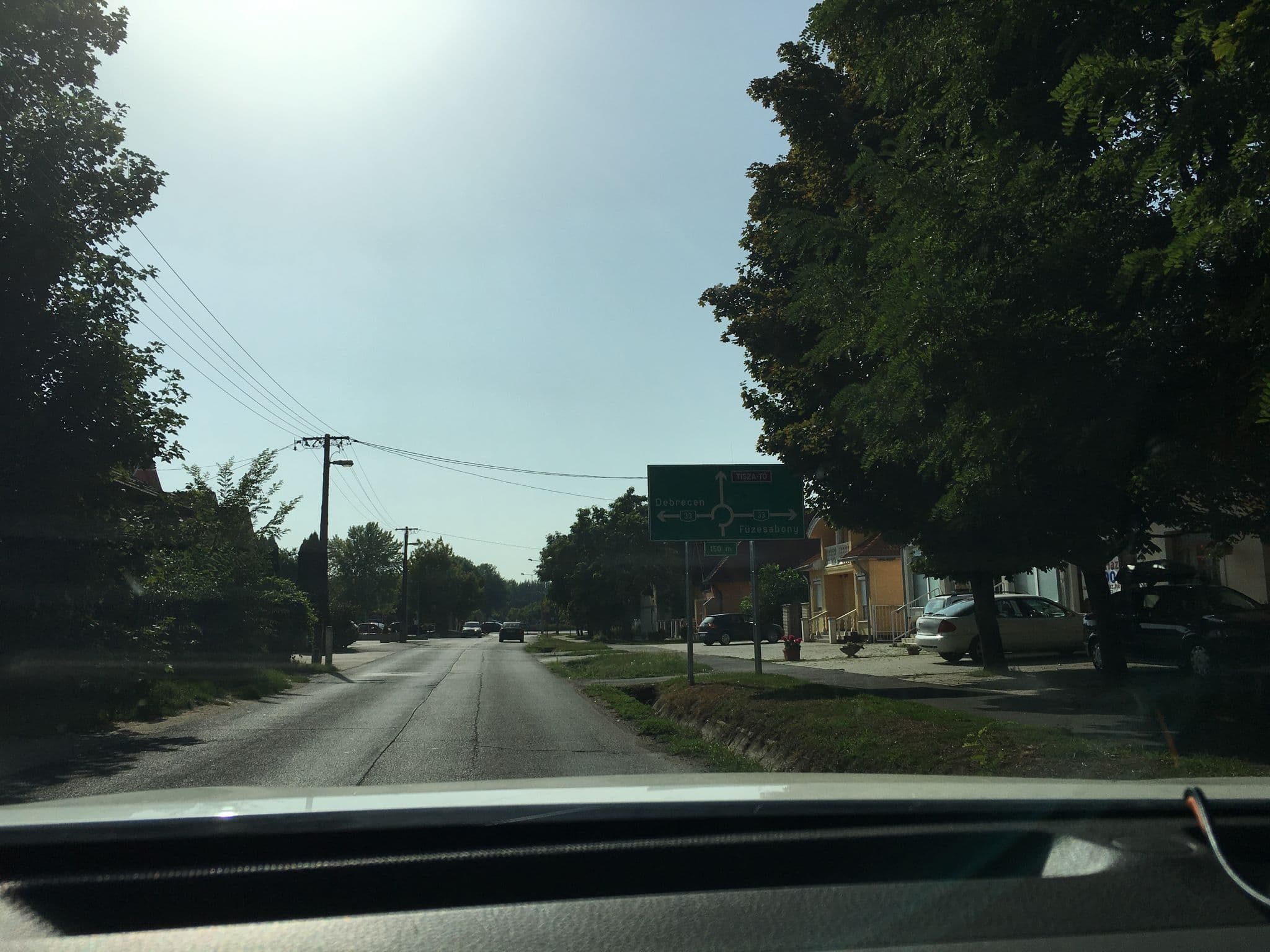 Street view near Jánosi Ház, Tiszafüred — © bucsanszki (CC BY-SA · Mapillary)