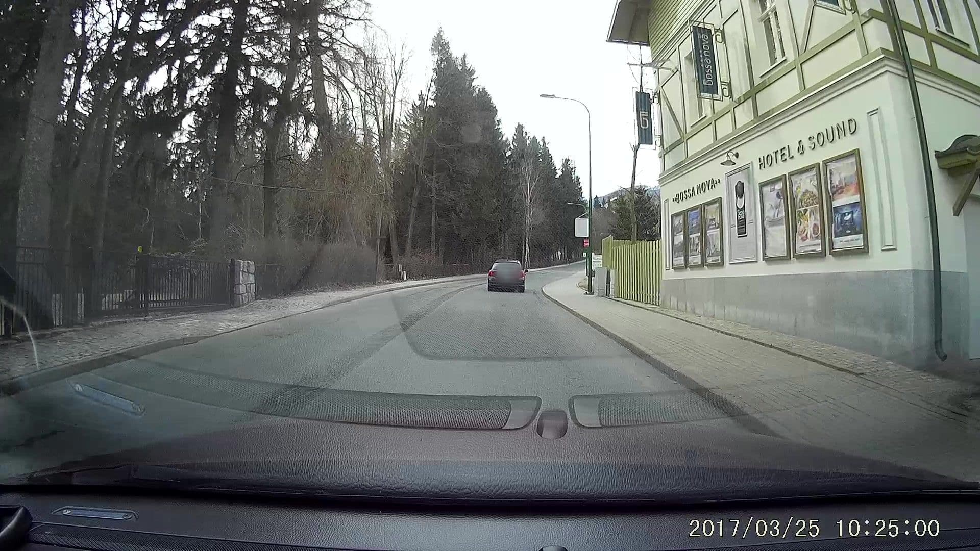 Street view near Hotel Bossa Nova, Szklarska Poręba — © dasza (CC BY-SA · Mapillary)