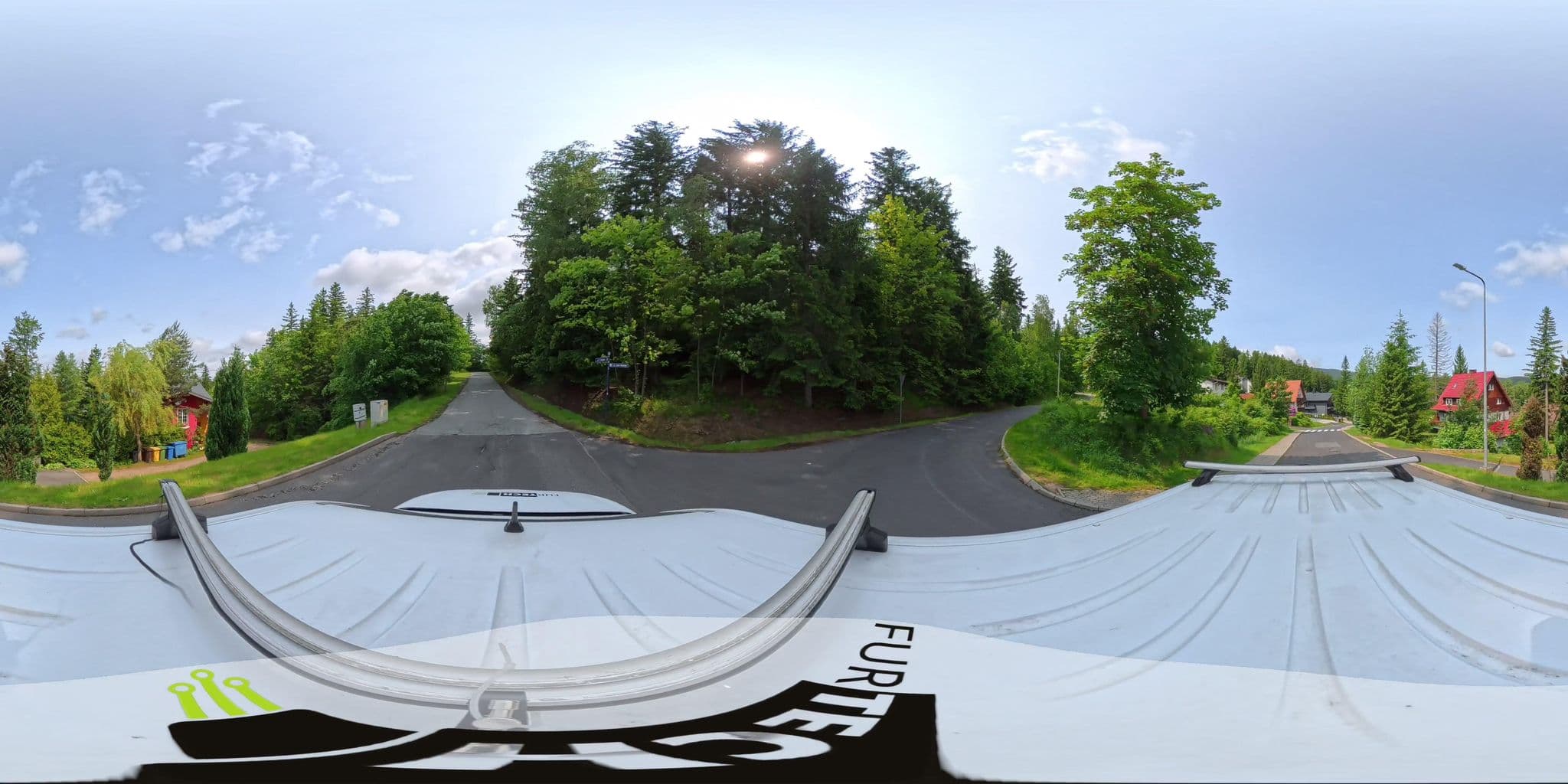 Street view near Willa Szopenowka, Karpacz — © Davvid23 (CC BY-SA · Mapillary)