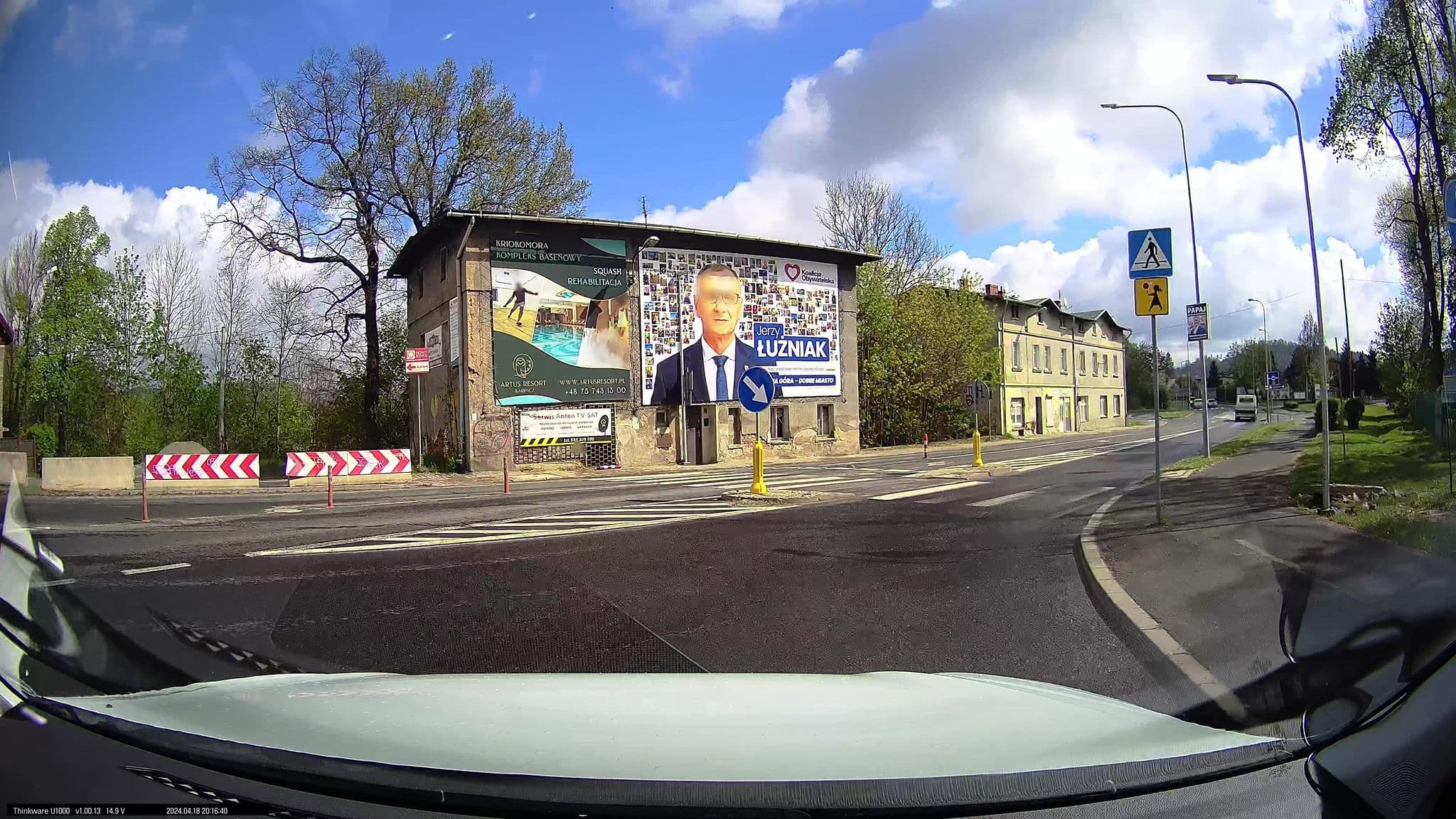 Street view near Gościniec Kapella, Jelenia Góra — © maxim752 (CC BY-SA · Mapillary)