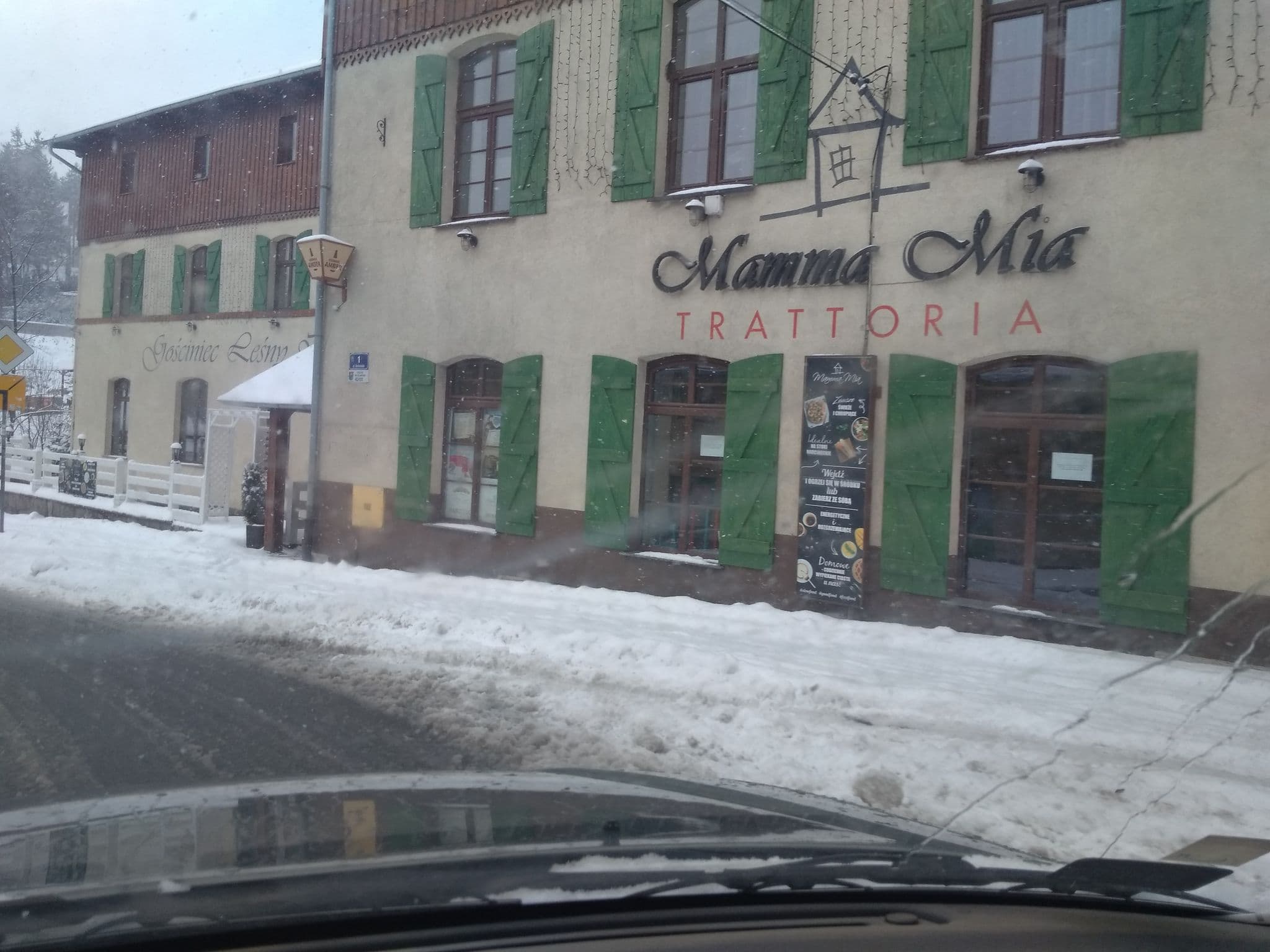 Street view near Hotel Mamma Mia, Karpacz — © bechem (CC BY-SA · Mapillary)