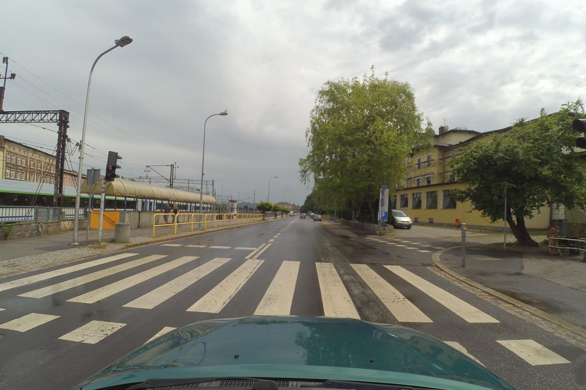Street view near Sudeckie Hotele i Schroniska Pttk Sp. z o.o., Jelenia Góra — © wegavision (CC BY-SA · Mapillary)