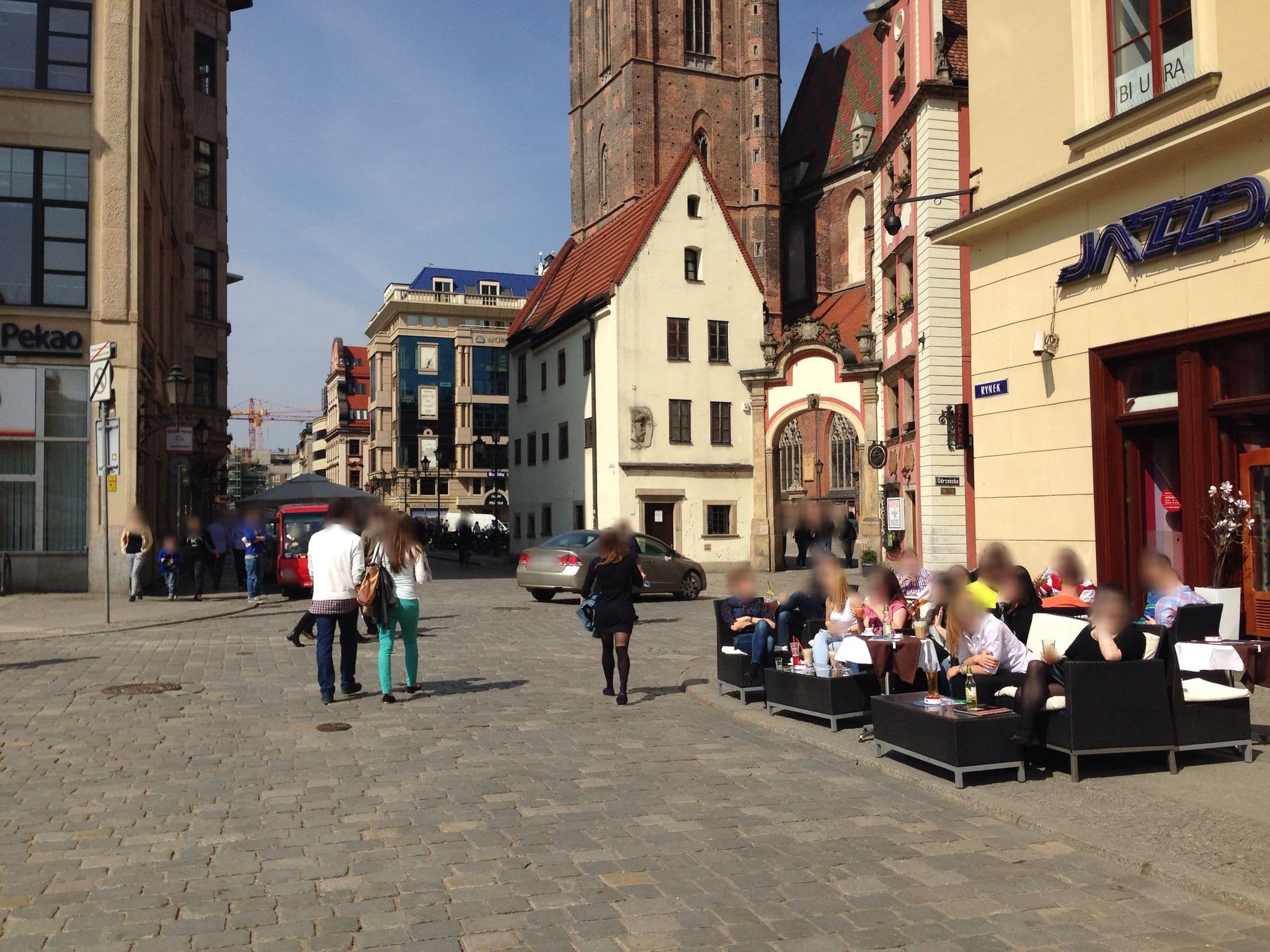 Street view near Gryfy Hotel Wroclaw, Stare Miasto — © fundacja_geolife (CC BY-SA · Mapillary)