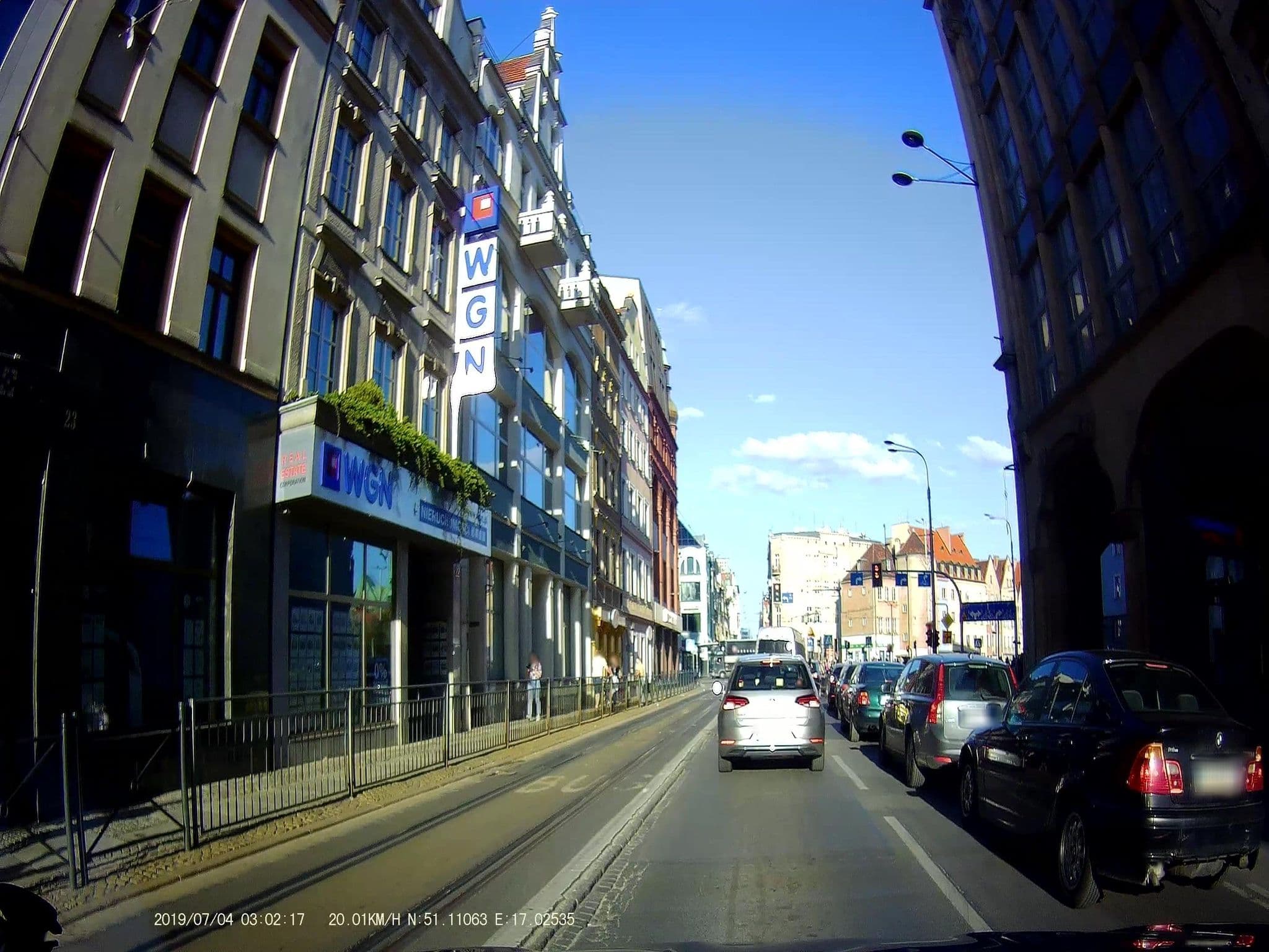 Street view near Wspólnota Mieszkaniowa Ul T Kościuszki 95 117 Ul gen J H Dąbrowskiego 30, Stare Miasto — © maxim752 (CC BY-SA · Mapillary)