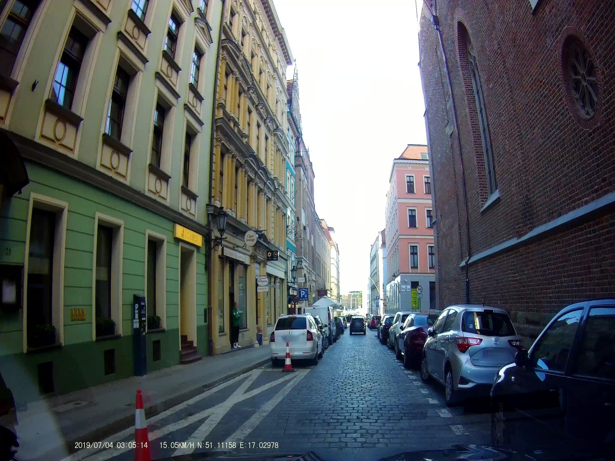 Street view near Patio Hotel  Wroclaw, Stare Miasto — © maxim752 (CC BY-SA · Mapillary)