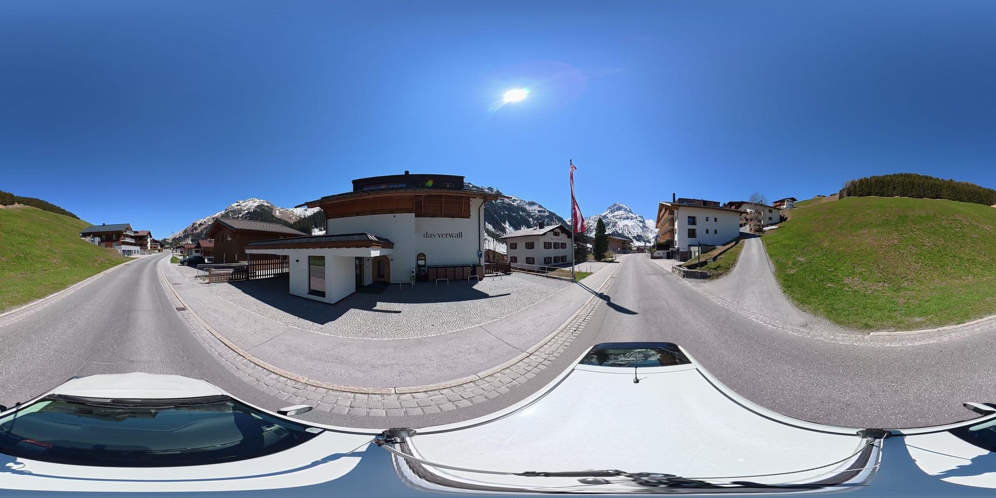 Street view near Chalet Verwall, Lech
