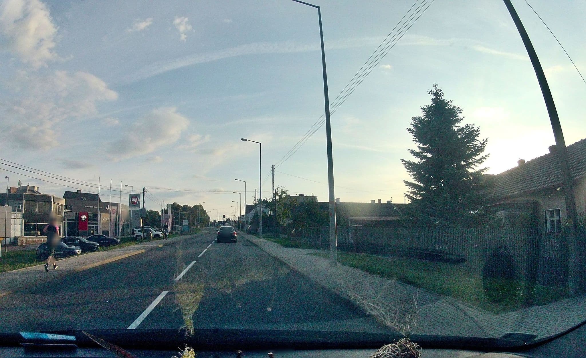 Street view near Happy Day Apartments, Opole — © ekeshkekesh (CC BY-SA · Mapillary)